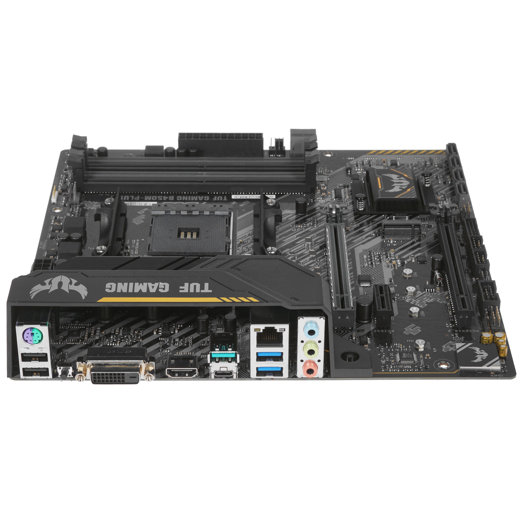 Материнская плата ASUS TUF GAMING B450M-PLUS II, AM4, AMD B450, 4xDDR4, 6xSATA, 1xM.2, 1xPCIe 3.0 x1