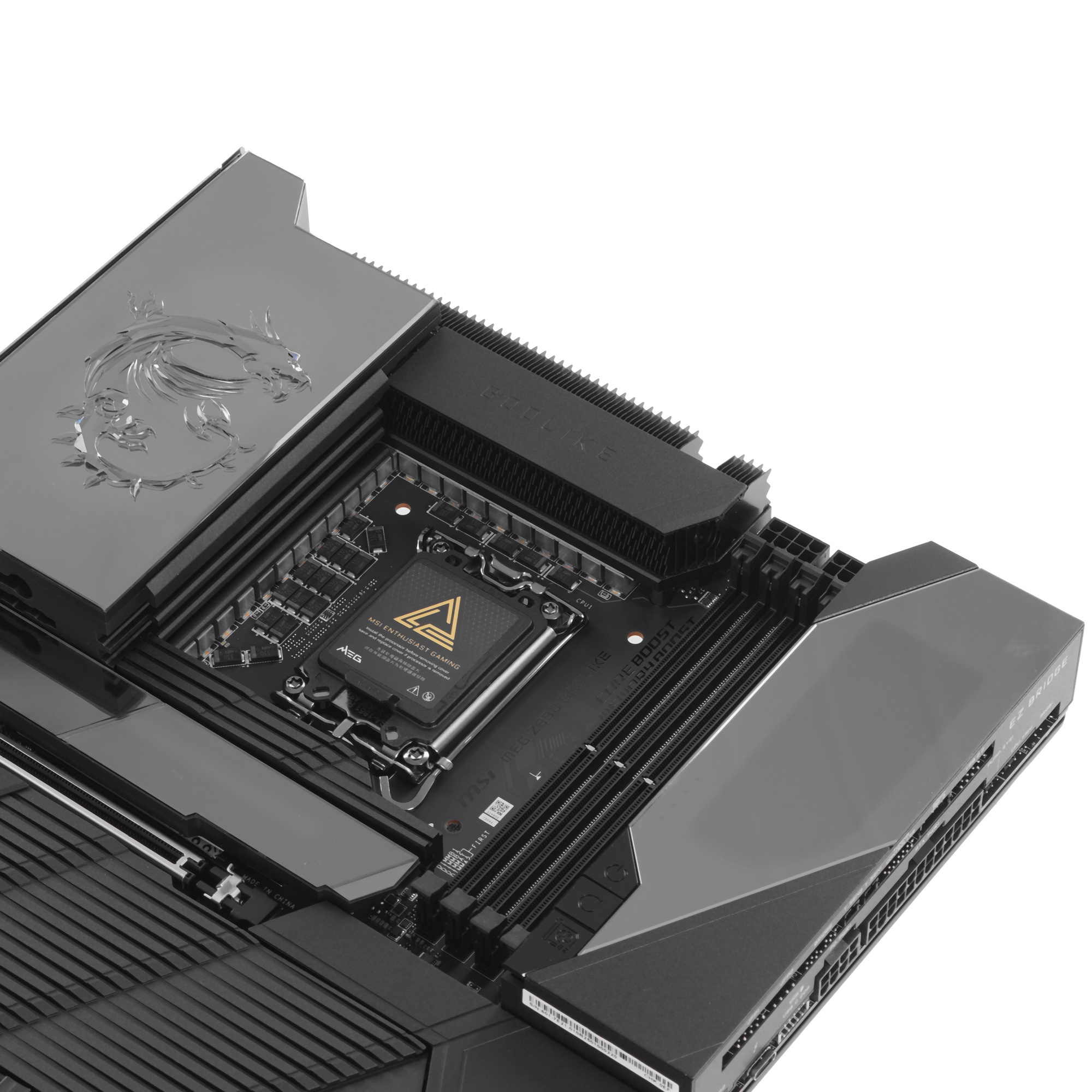 Материнская плата MSI MEG Z890 GODLIKE Z890, LGA1851, 4*DDR5, 2*PCIEx16, 1*PCIEx4, 8*M.2, 7*TypeC, 8
