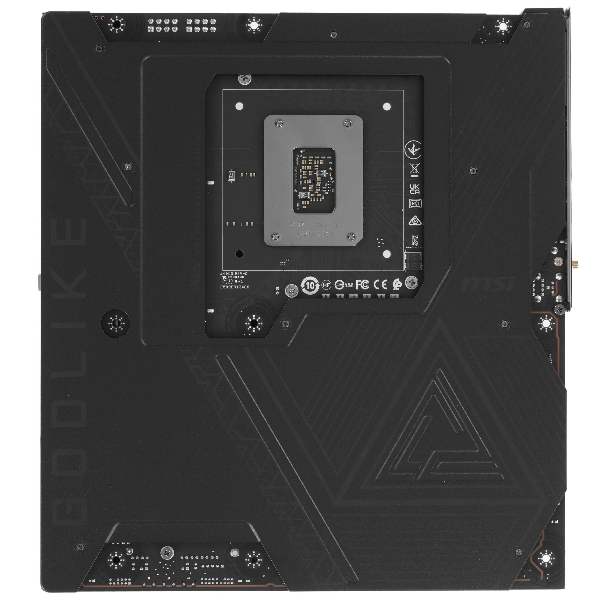 Материнская плата MSI MEG Z890 GODLIKE Z890, LGA1851, 4*DDR5, 2*PCIEx16, 1*PCIEx4, 8*M.2, 7*TypeC, 8
