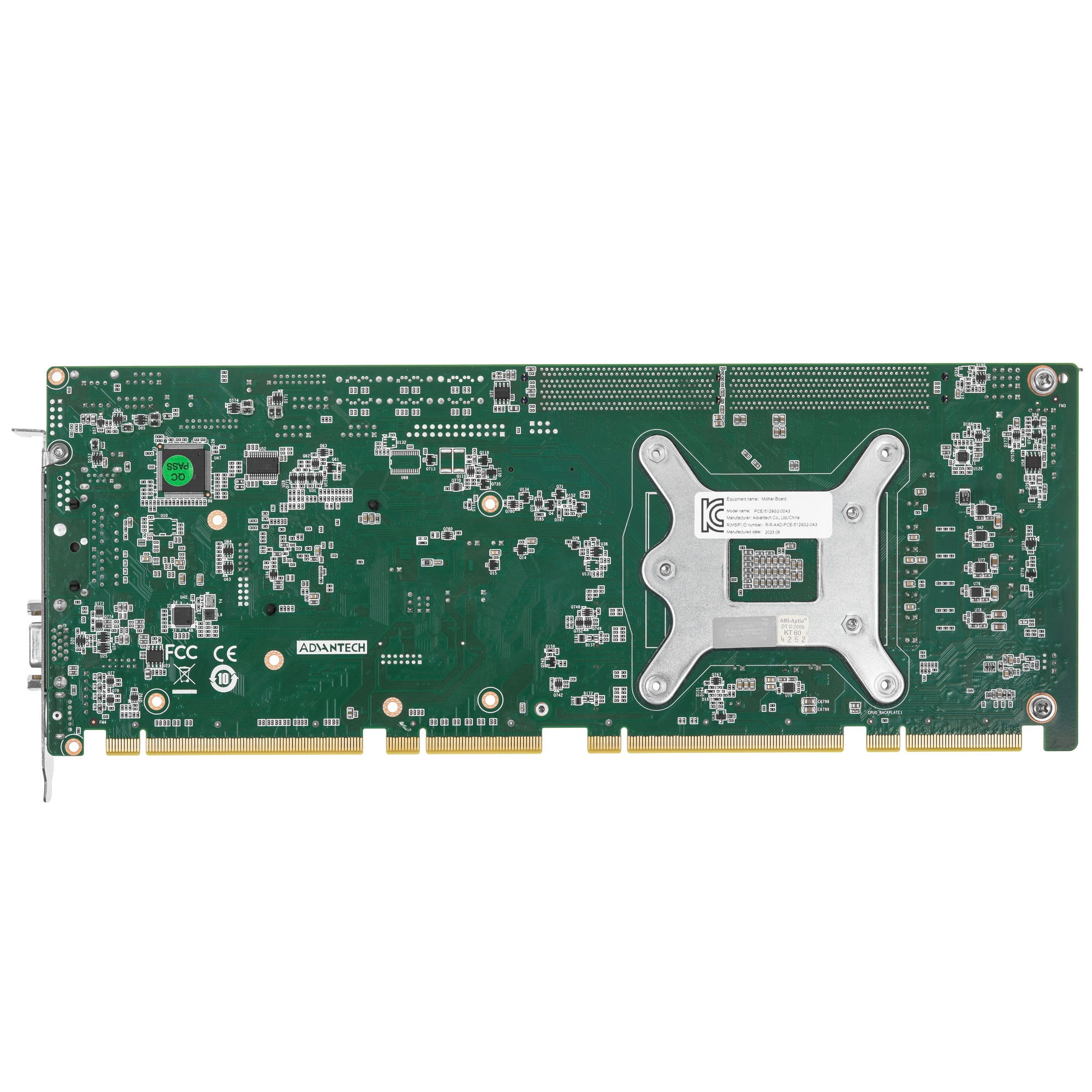Материнская плата Advantech PCE-5129G2-00A3, LGA 1151, Intel Q170, 2xDDR4, 5xSATA III, 1xM.2, 1xPCIe