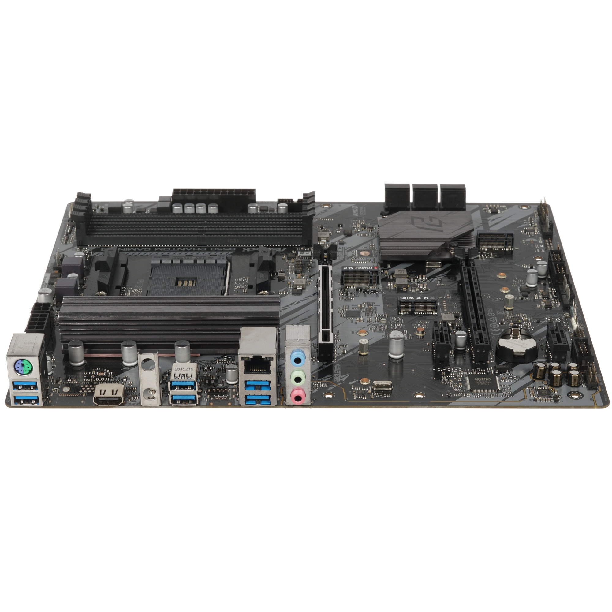 Материнская плата ASRock B550 Phantom Gaming 4, AM4, AMD B550, 4xDDR4, 6xSATA, 2xM.2, 1xPCI-E 3.0 x1