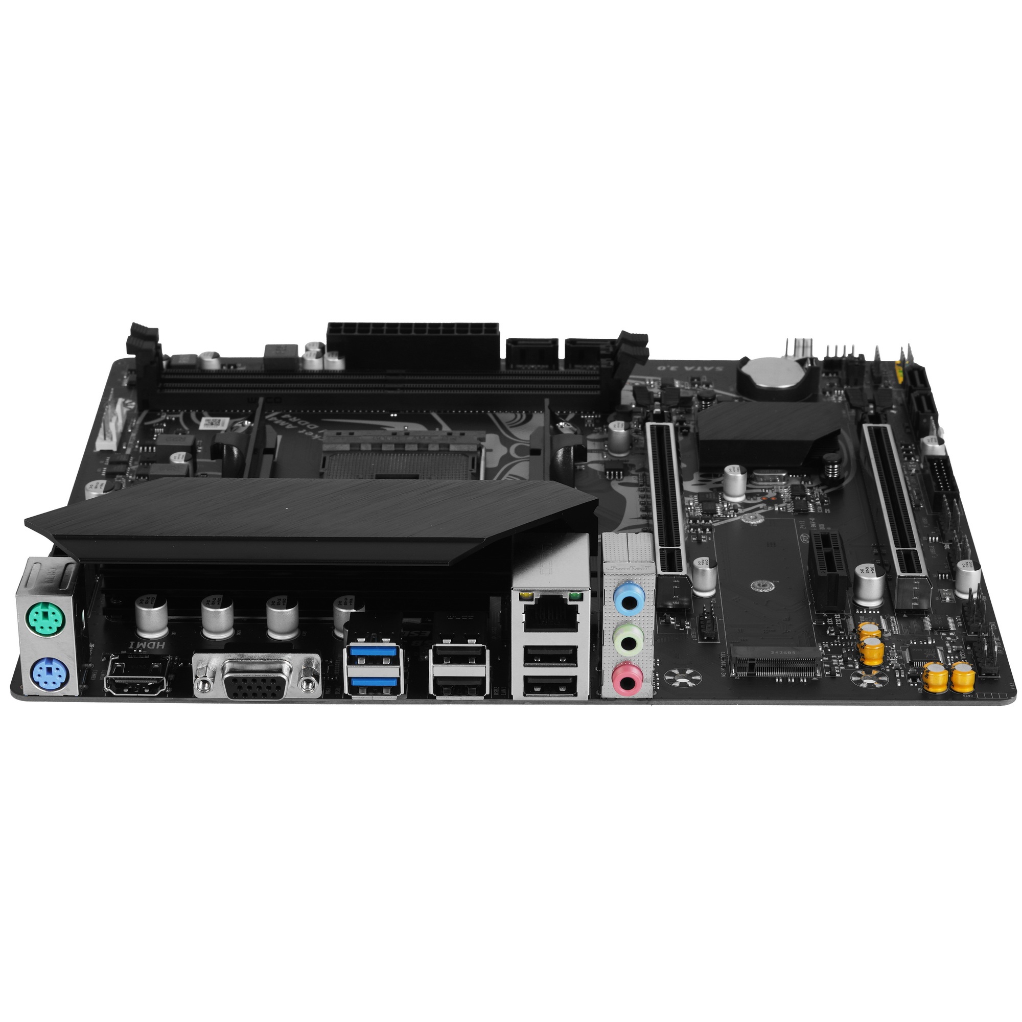 Материнская плата Maxsun Terminator B550M, AM4, AMD B550, 2xDDR4, 4xSATA, 1xM.2, 1xPCI-E 4.0 x16, 1x