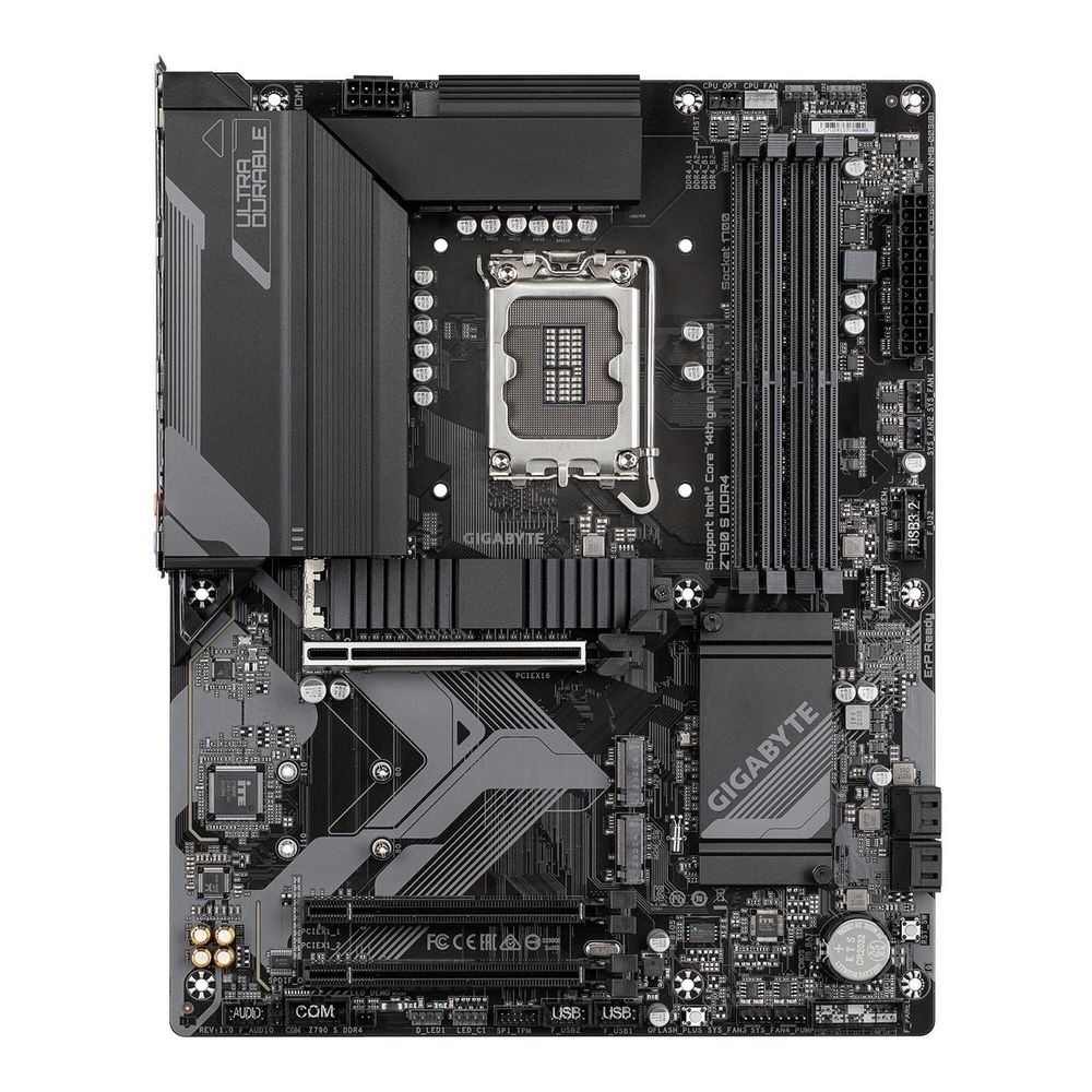 Материнская плата Gigabyte Z790 S DDR4, LGA 1700, Intel Z790, 4xDDR4, 4xSATA, 3xM.2, 1xPCIe 4.0 x16,