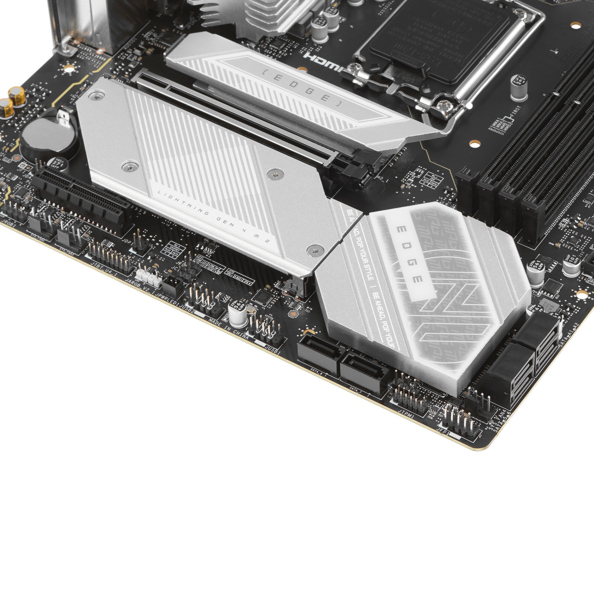 Материнская плата MSI MPG B760M EDGE TI WIFI, LGA 1700, Intel B760, 4xDDR5, 3xM.2, 6xSATA, 3xUSB 3.2