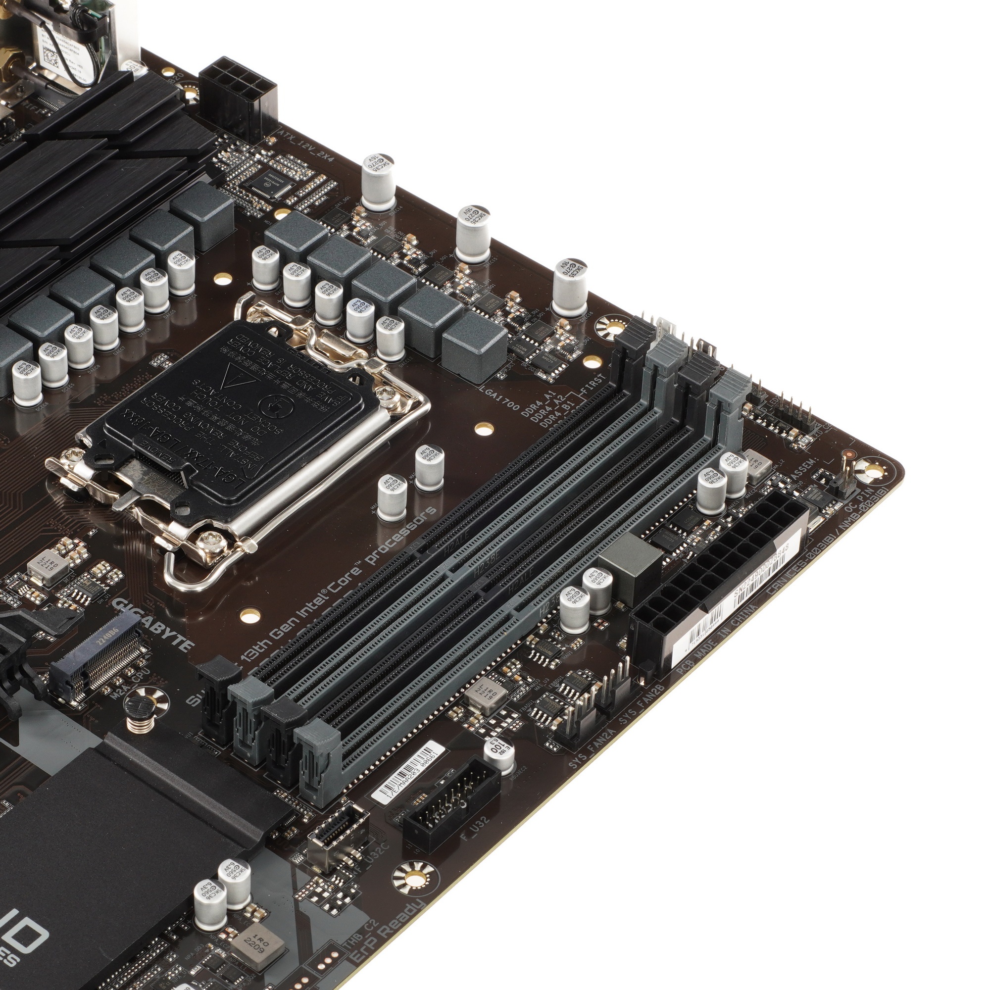 Материнская плата Gigabyte B760 DS3H AX DDR4, LGA 1700, Intel B760, 4xDDR4, 4xSATA, 2xM.2, 1xPCIe 4.