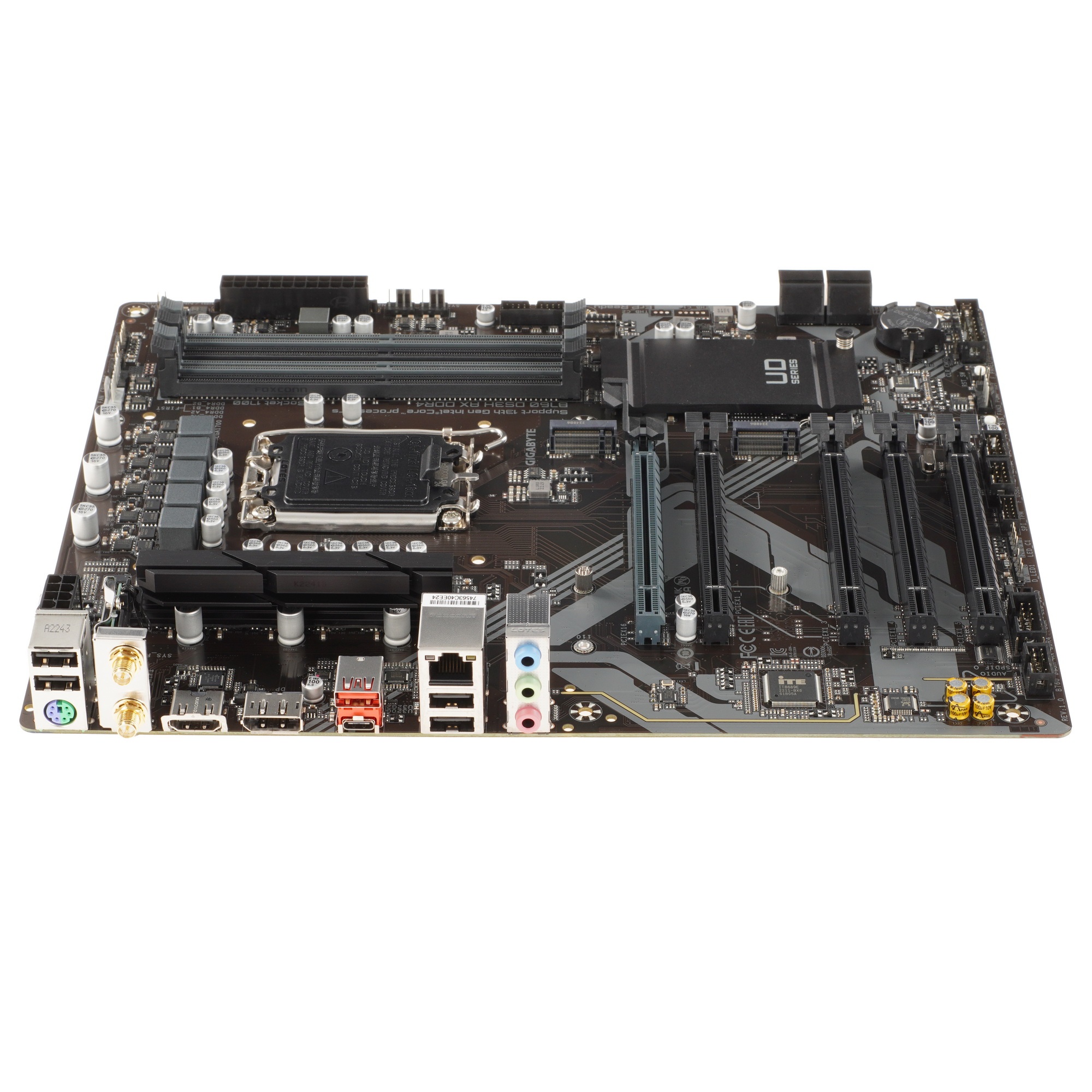 Материнская плата Gigabyte B760 DS3H AX DDR4, LGA 1700, Intel B760, 4xDDR4, 4xSATA, 2xM.2, 1xPCIe 4.