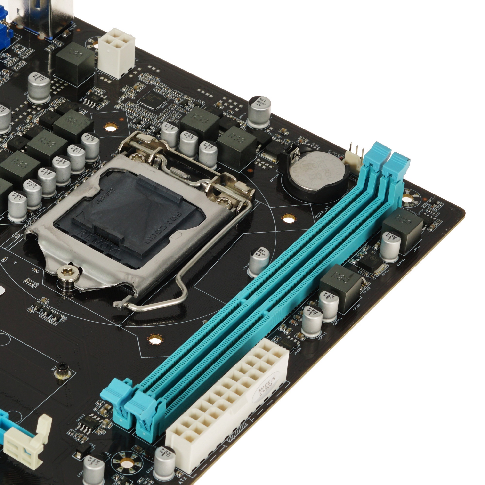 Материнская плата для майнинга Esonic B250-BTC-Gladiator, LGA 1151, Intel B250, 2xDDR4, 4xSATA, 1xPC