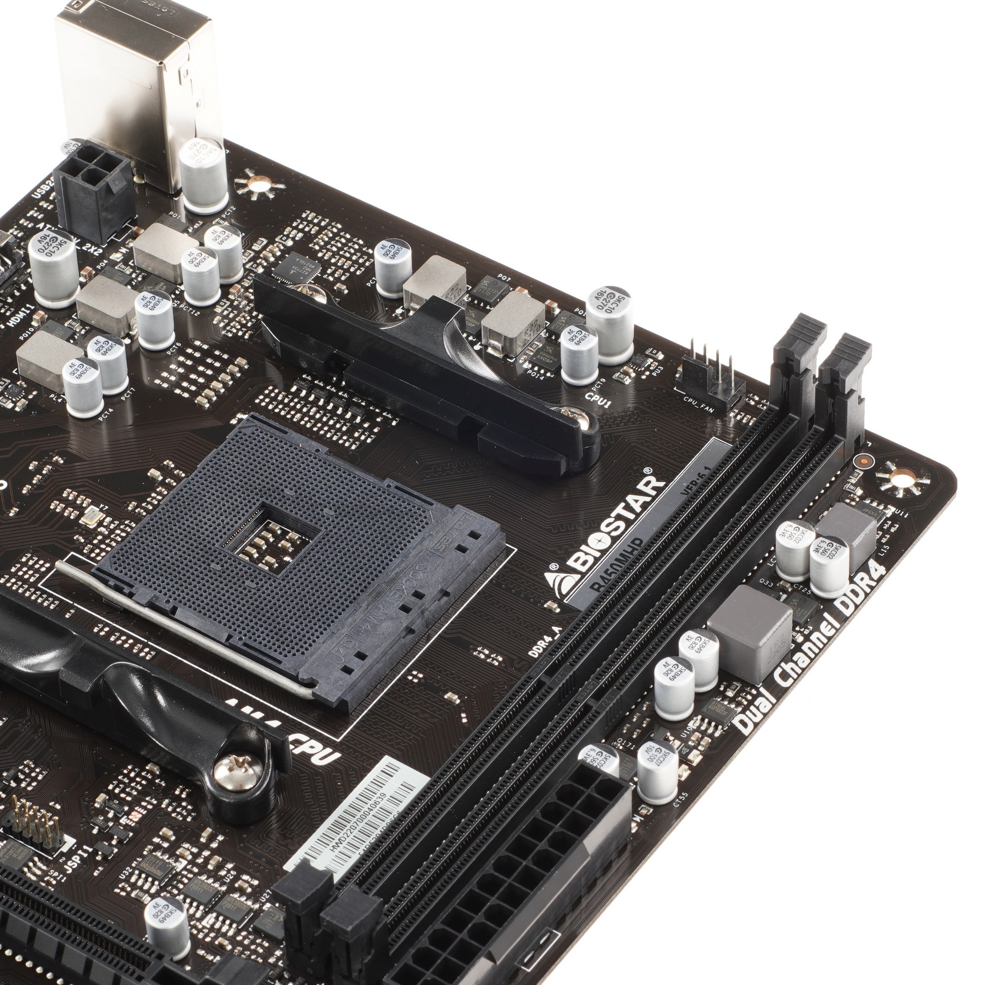Материнская плата Biostar B450MHP, Socket AM4, AMD B450, 2xDDR4, 4xSATA, 1xPCI-E 3.0 x16, 2xPCI-E 2.