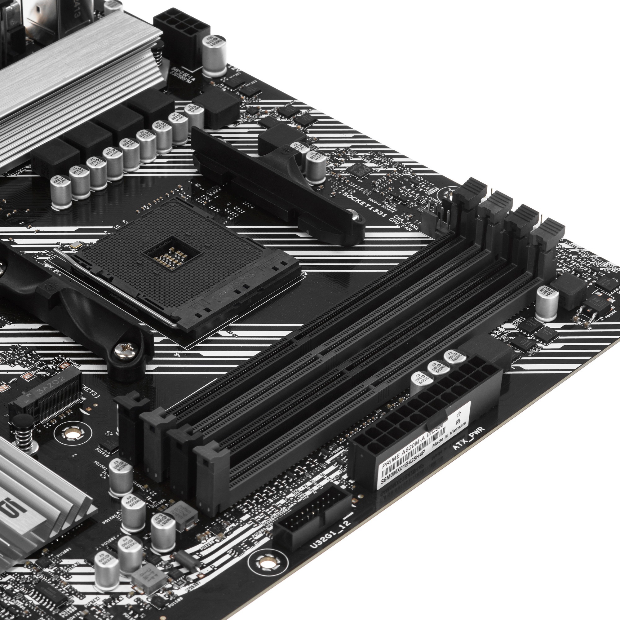 Материнская плата ASUS PRIME A520M-A II/CSM, AM4, AMD A520, 4xDDR4, 4xSATA, 1xM.2, 1xPCI-E 3.0 x16,