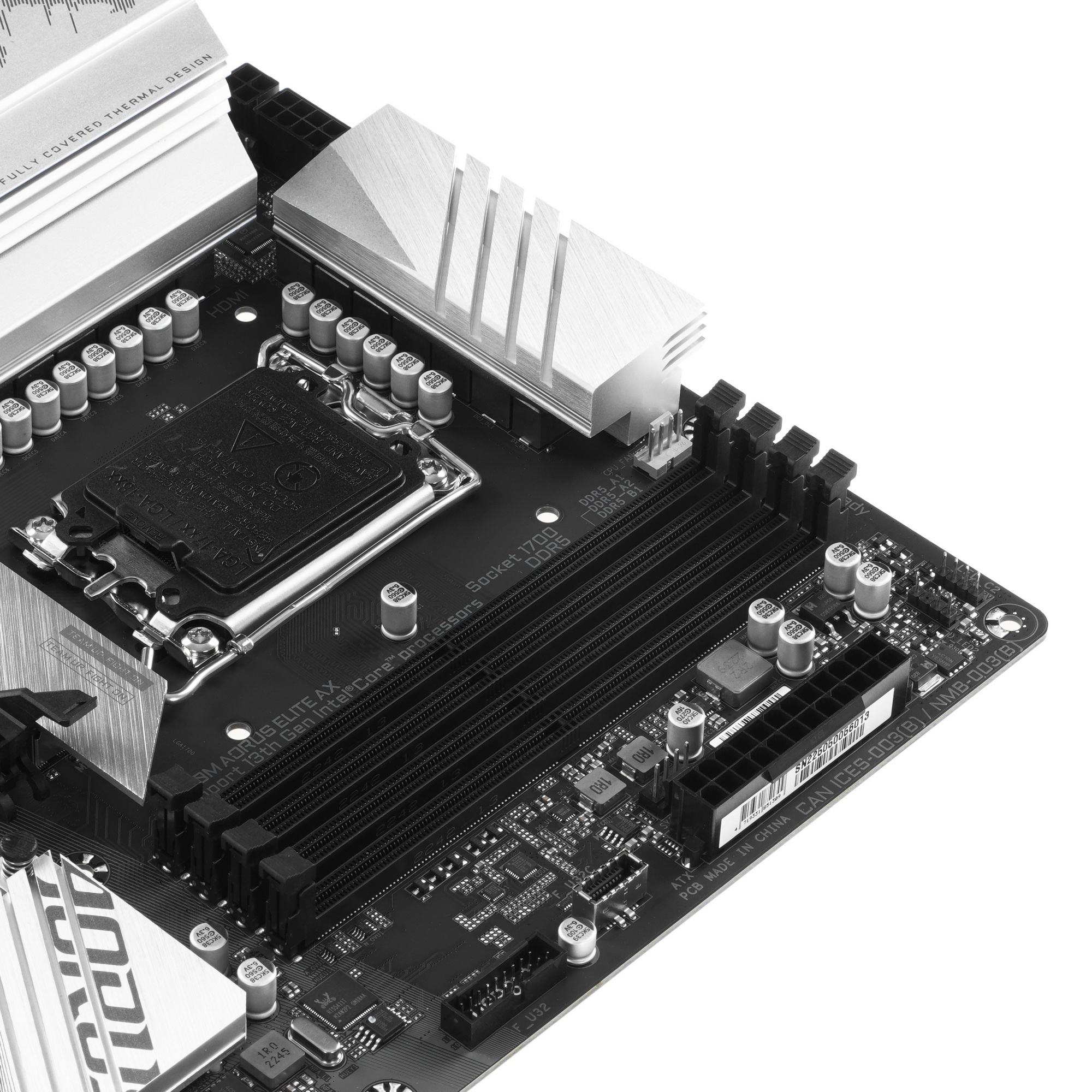 Материнская плата Gigabyte B760M AORUS ELITE AX, LGA 1700, Intel B760, 4xDDR5, 4xSATA, 2xM.2, 1xPCIe