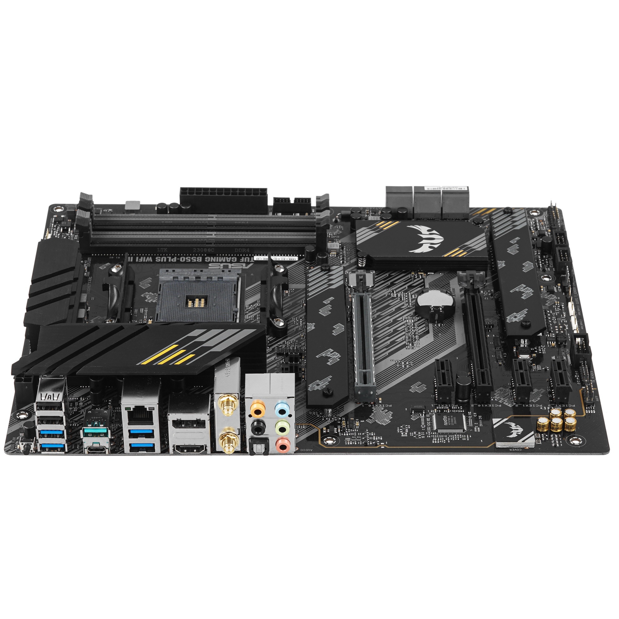 Материнская плата ASUS TUF GAMING B550-PLUS WIFI II, AM4, AMD B550, 4xDDR4, 6xSATA, 2xM.2, 1xPCI-E 3