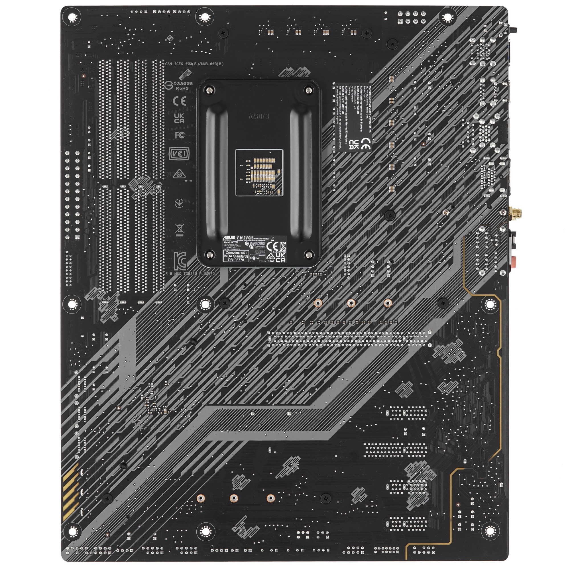 Материнская плата ASUS TUF GAMING B550-PLUS WIFI II, AM4, AMD B550, 4xDDR4, 6xSATA, 2xM.2, 1xPCI-E 3