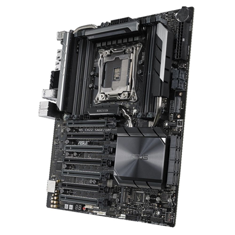 Серверная материнская плата ASUS WS C422 SAGE/10G RTL {3}