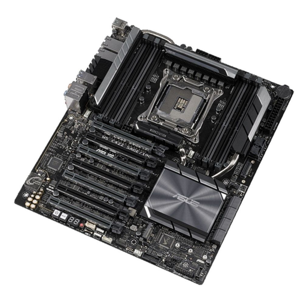 Серверная материнская плата ASUS WS C422 SAGE/10G RTL {3}