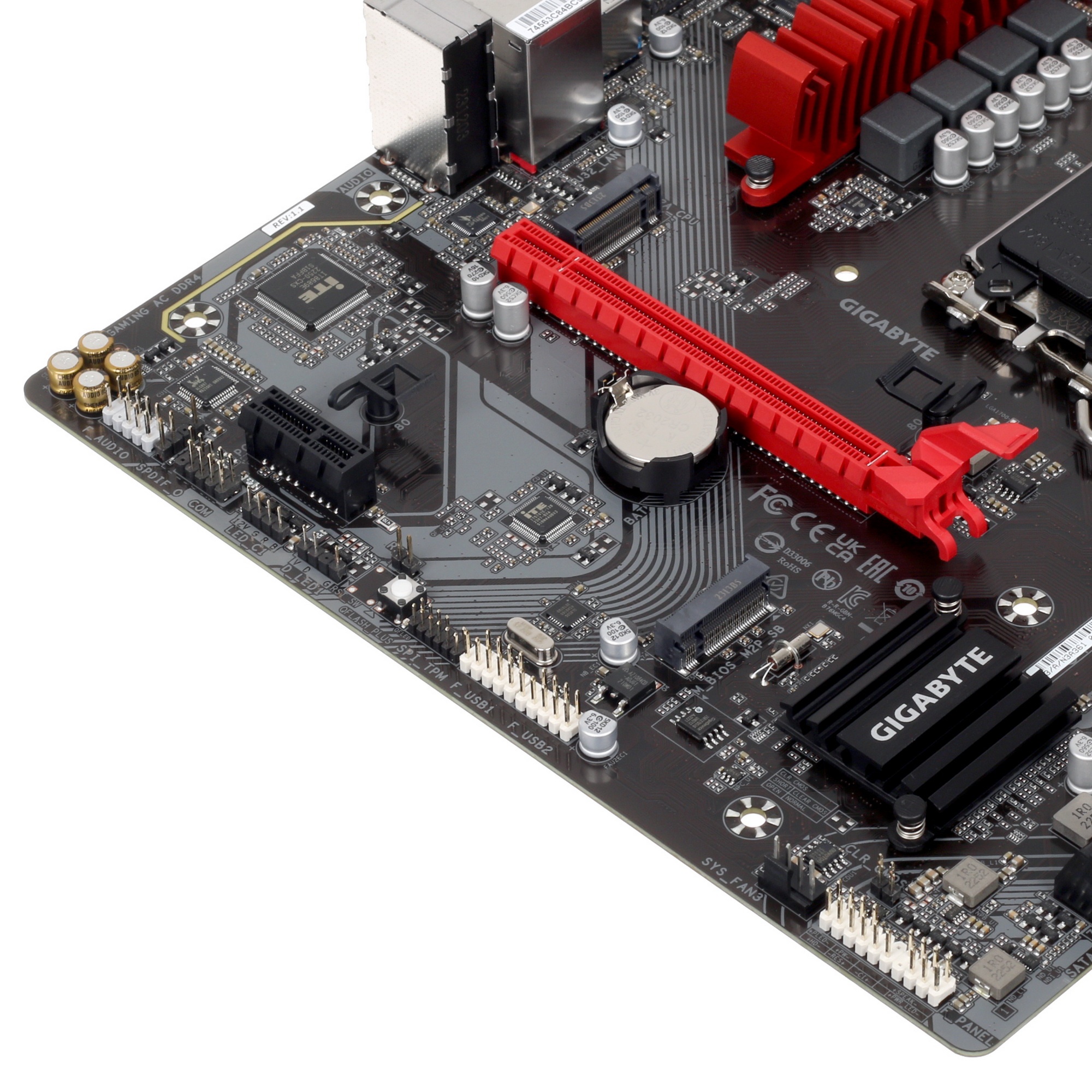 Материнская плата Gigabyte B760M GAMING AC DDR4, LGA 1700, Intel B760, 2xDDR4, 4xSATA, 2xM.2, 1xPCIe