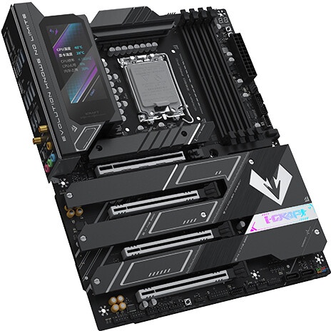 Материнская плата MAXSUN MS-iCraft Z890 PACIFIC, LGA1851, Z890, 4*DDR5, 4*SATA3, 4*M.2, USB 3.2, USB