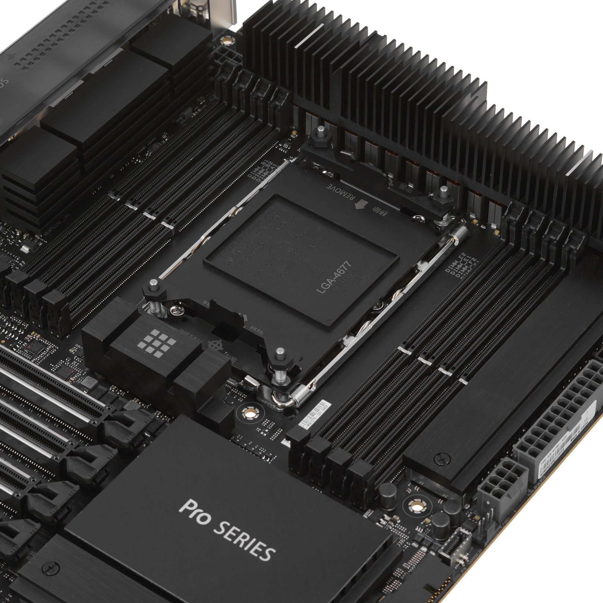 Серверная материнская плата ASUS Pro WS W790-ACE, LGA 4677, Intel W790, 8xDDR5, 4xSATA, 2xM.2, 5xPCI