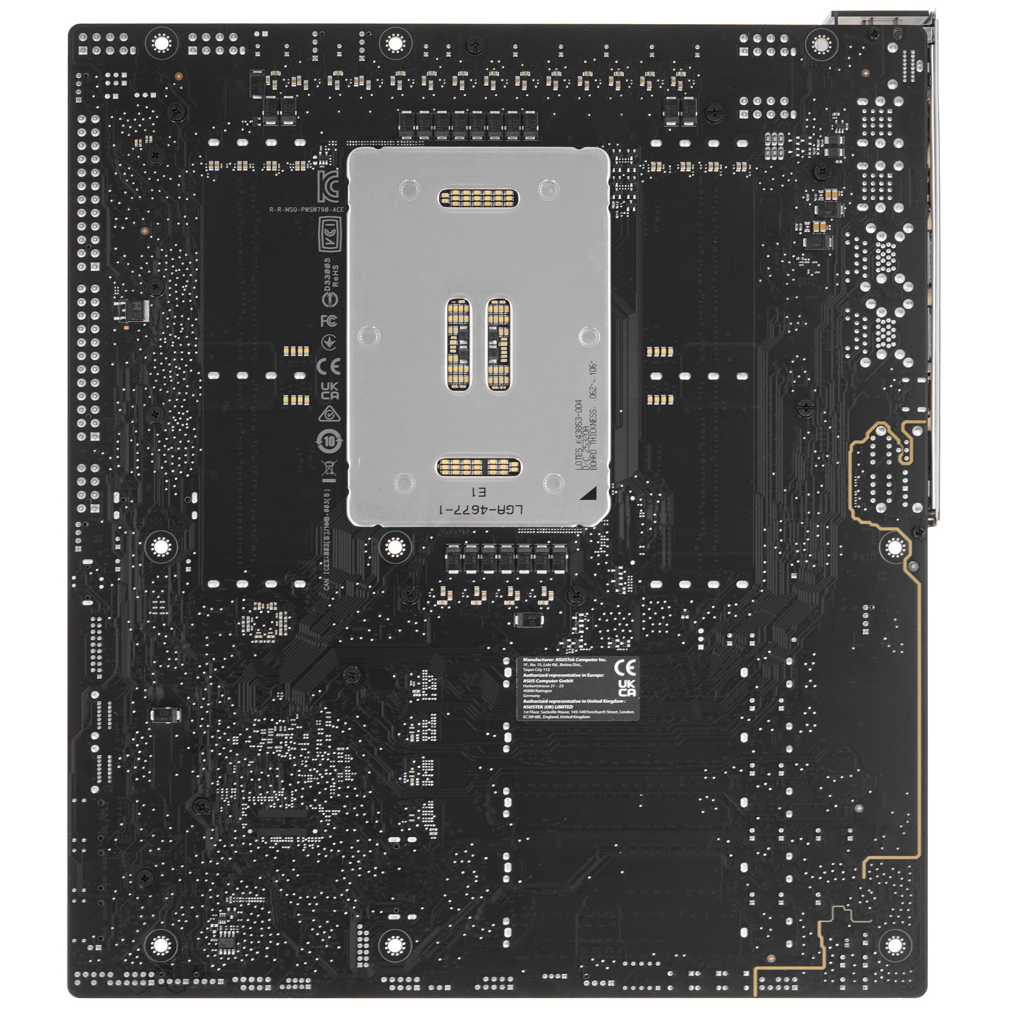 Серверная материнская плата ASUS Pro WS W790-ACE, LGA 4677, Intel W790, 8xDDR5, 4xSATA, 2xM.2, 5xPCI