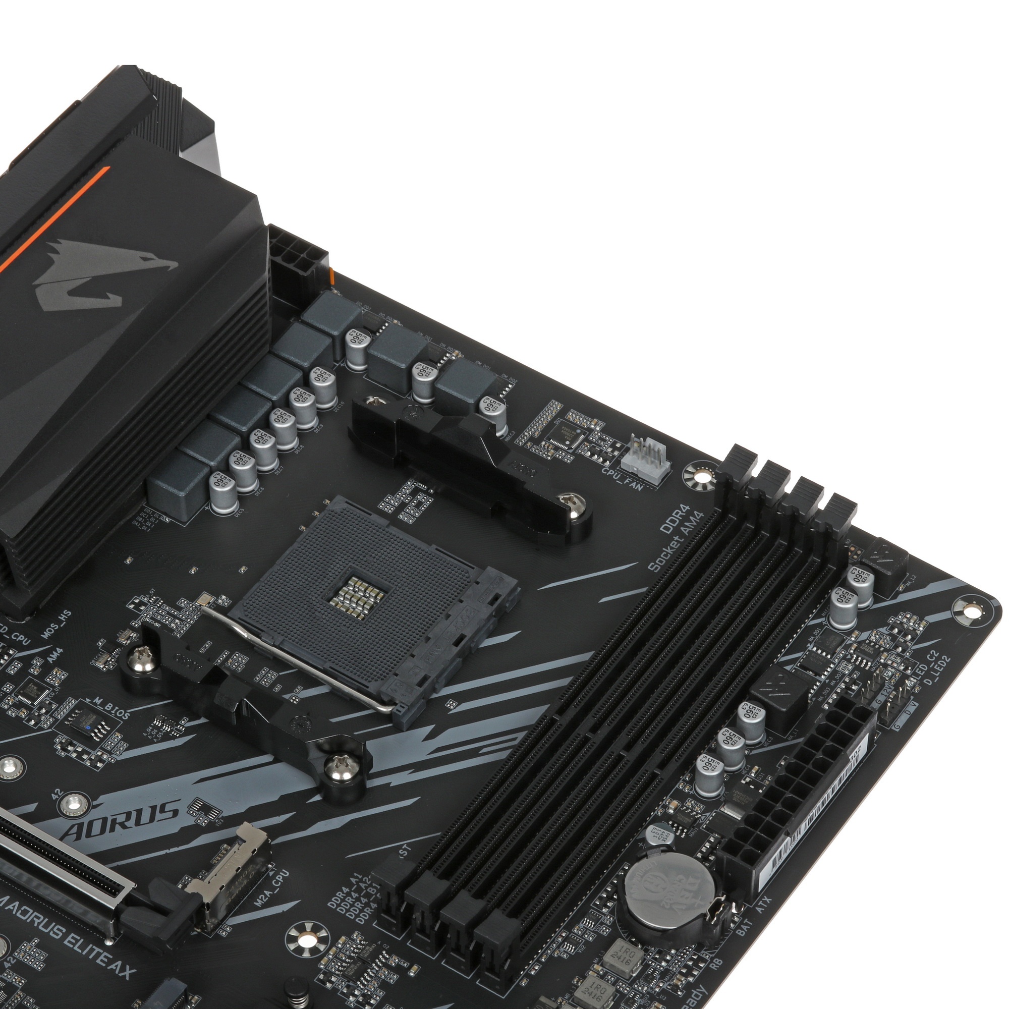 Материнская плата Gigabyte B550M AORUS ELITE AX, Socket AM4, AMD B550, 4xDDR4, 4xSATA, 2xM.2, 1xPCI-