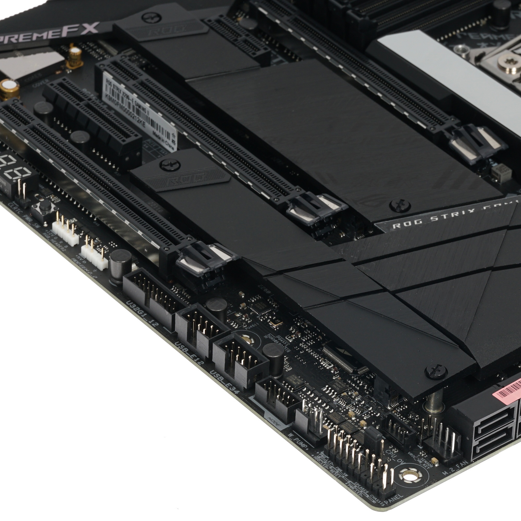 Материнская плата ASUS ROG STRIX X299-E GAMING II, LGA 2066, Intel X299, 8xDDR4, 8xSATA, 3xM.2, 1xPC