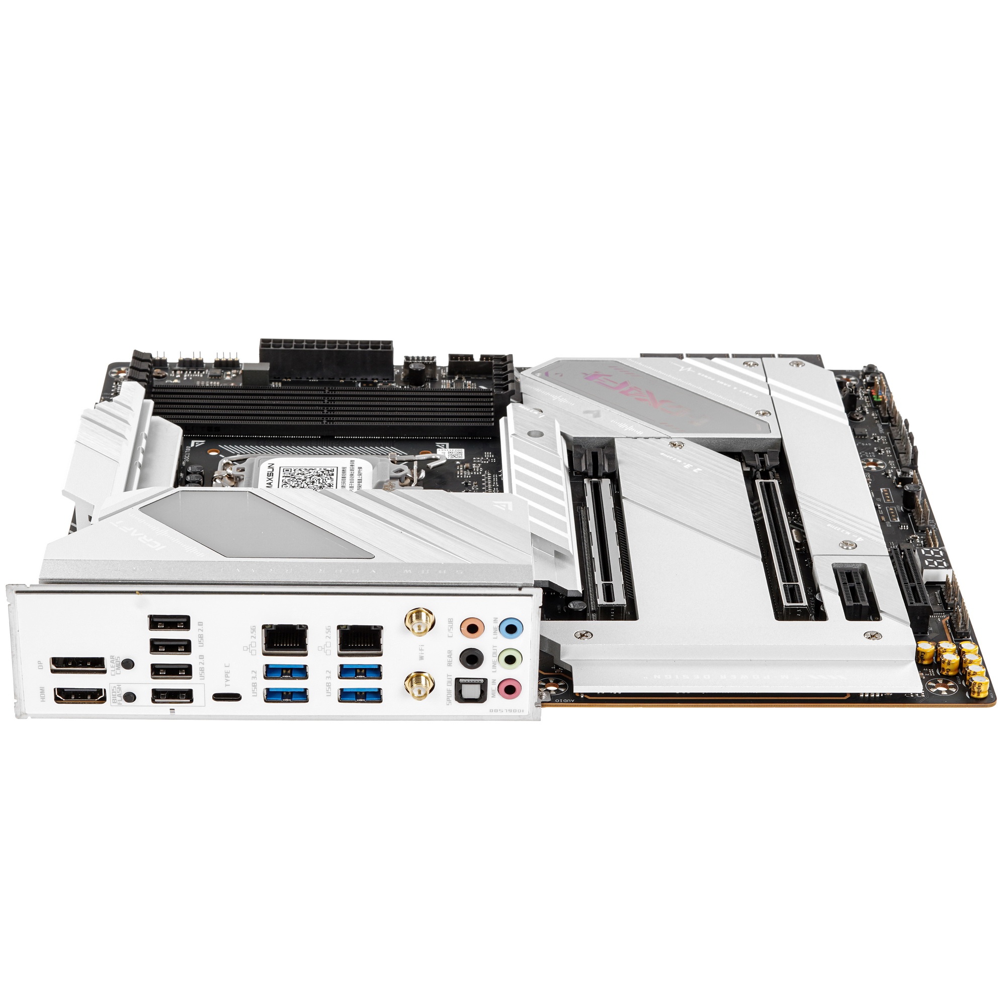 Материнская плата Maxsun iCraft Z790 WIFI, LGA 1700, Intel Z790, 4xDDR5, 4xM.2, 4xSATA, 1xPCIe 5.0 x