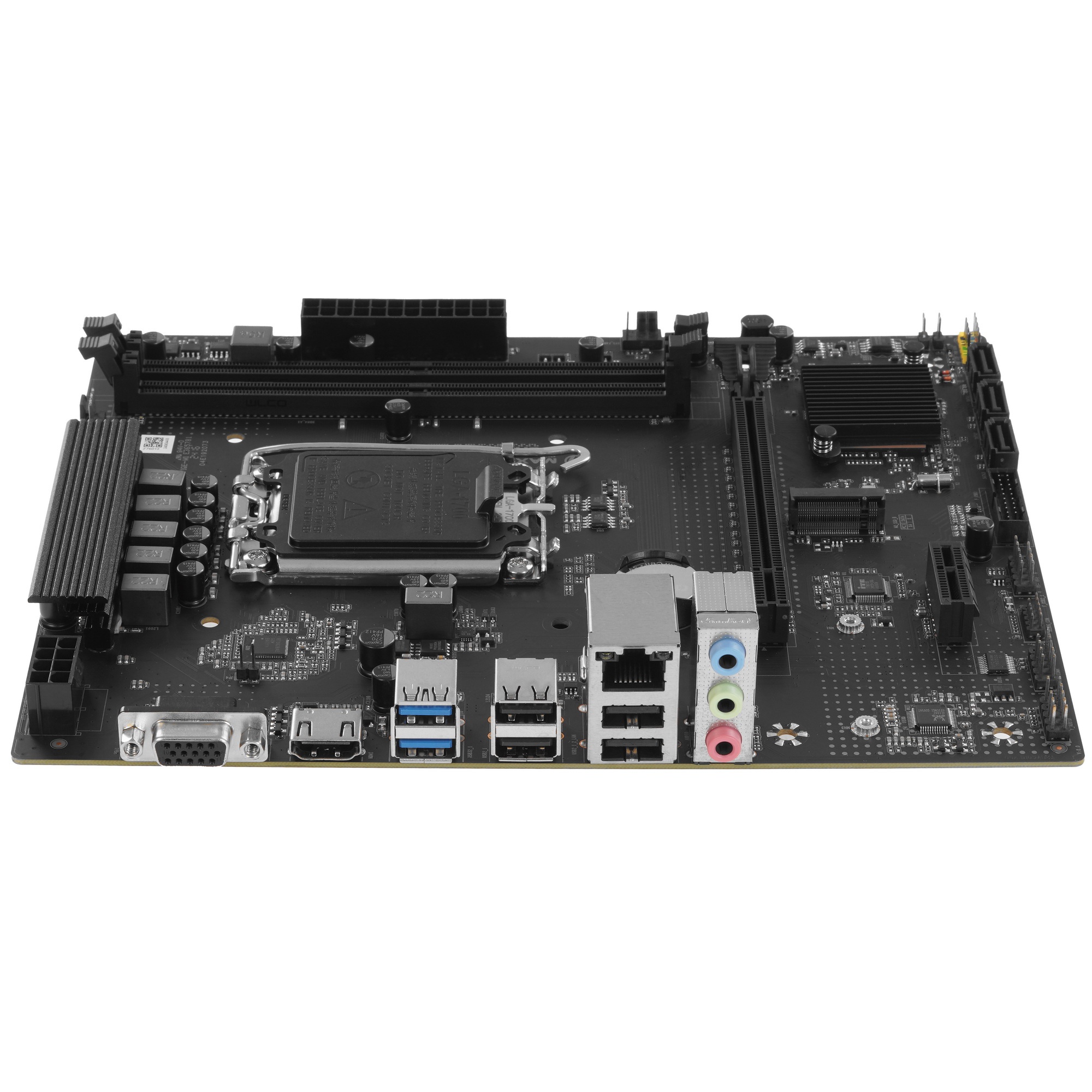 Материнская плата Maxsun Challenger B760M-F, LGA 1700, Intel B760, 2xDDR4, 3xSATA III, 2xM.2, 1xPCIe