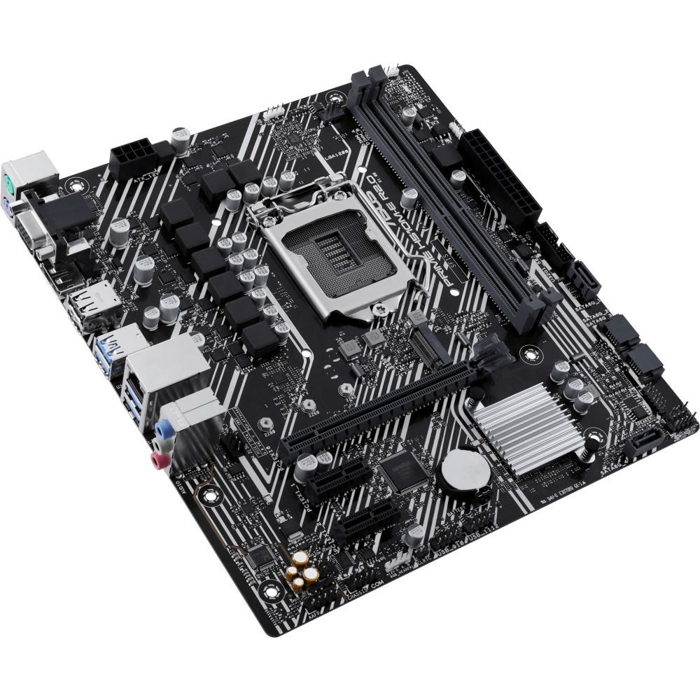 Материнская плата ASUS PRIME H510M-E R2.0, LGA 1200, Intel H470, 2xDDR4, 4xSATA, 1xM.2, 1xPCIe 4.0 x