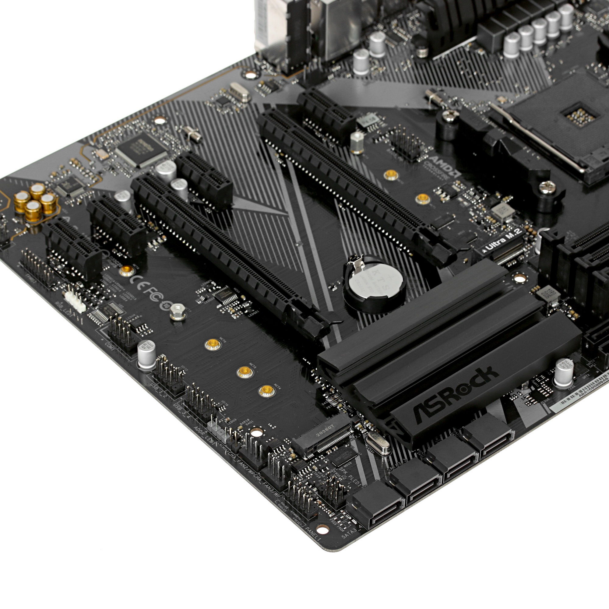 Материнская плата ASRock B450 Pro4 R2.0, AM4, AMD B450, 4xDDR4, 6xSATA, 2xM.2, 1xPCIe 3.0 x4, 1xPCIe