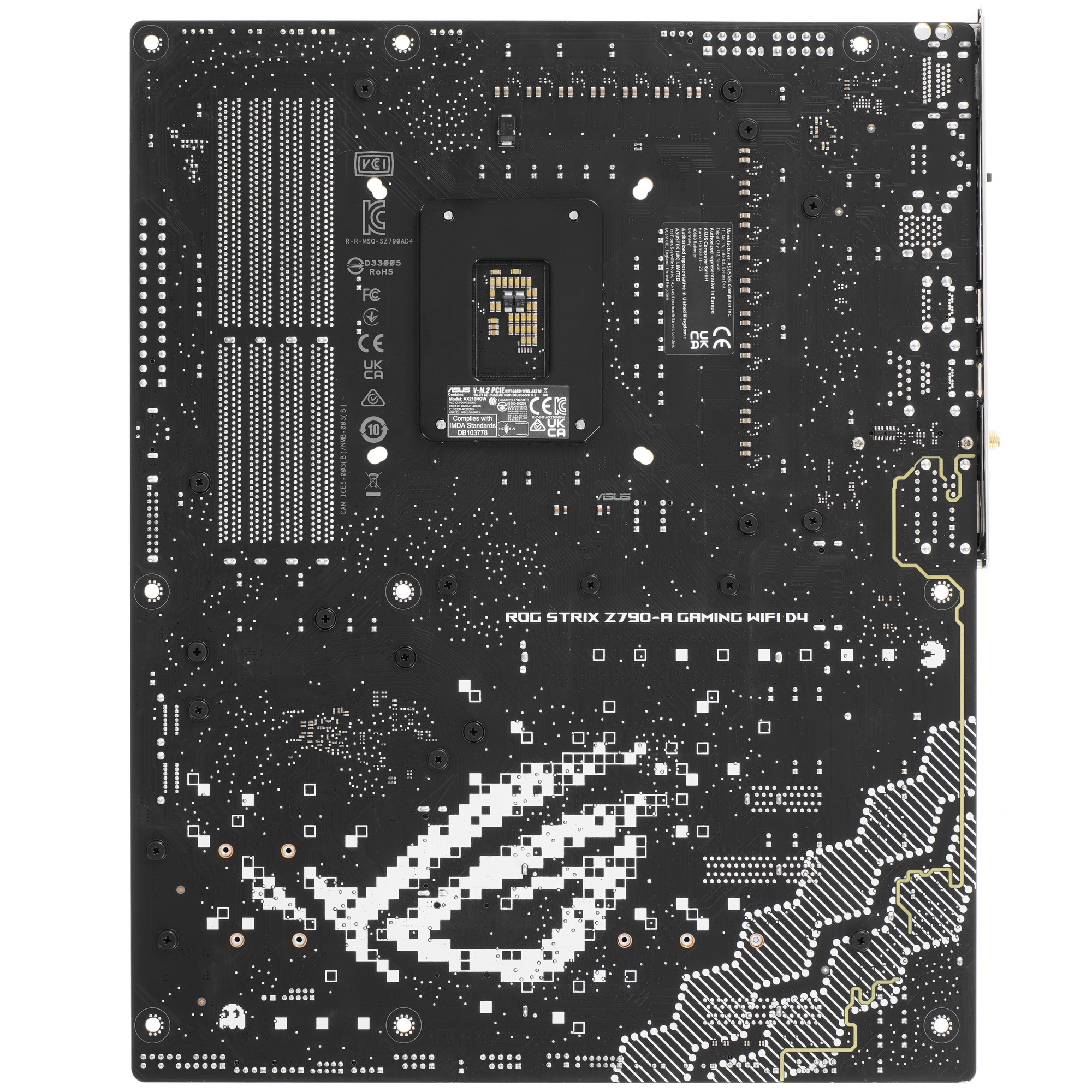 Материнская плата ASUS ROG STRIX Z790-A GAMING WIFI D4, LGA 1700, Intel Z790, 4xDDR4, 4xSATA, 4xM.2,