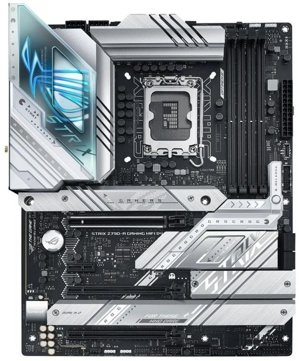 Материнская плата ASUS ROG STRIX Z790-A GAMING WIFI D4, LGA 1700, Intel Z790, 4xDDR4, 4xSATA, 4xM.2,