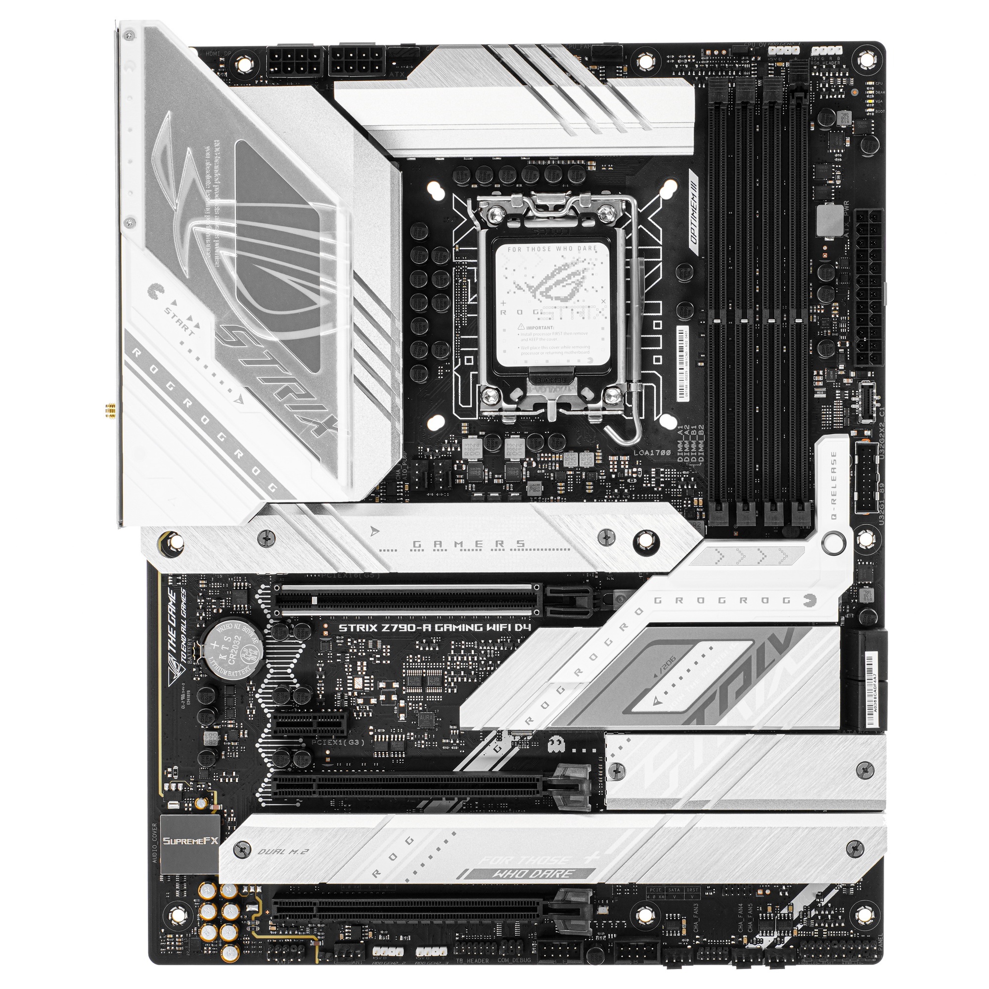 Материнская плата ASUS ROG STRIX Z790-A GAMING WIFI D4, LGA 1700, Intel Z790, 4xDDR4, 4xSATA, 4xM.2,