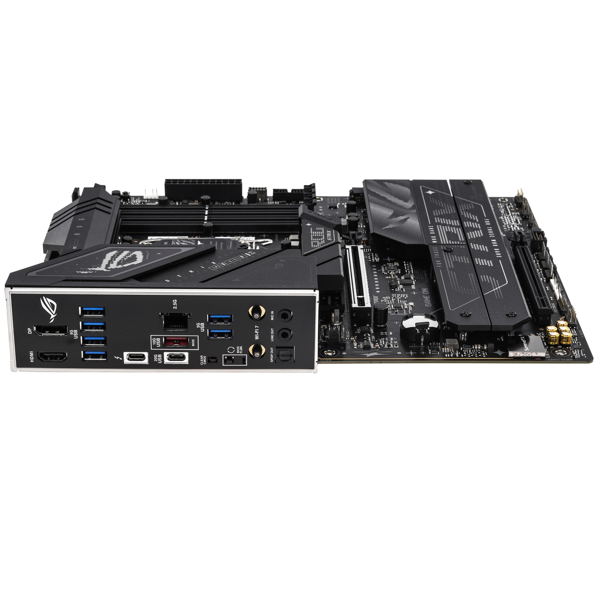 Материнская плата ASUS ROG STRIX B860-F GAMING WIFI, LGA 1851, Intel B860, 4xDDR5, 4xSATA, 4xM.2, 1x