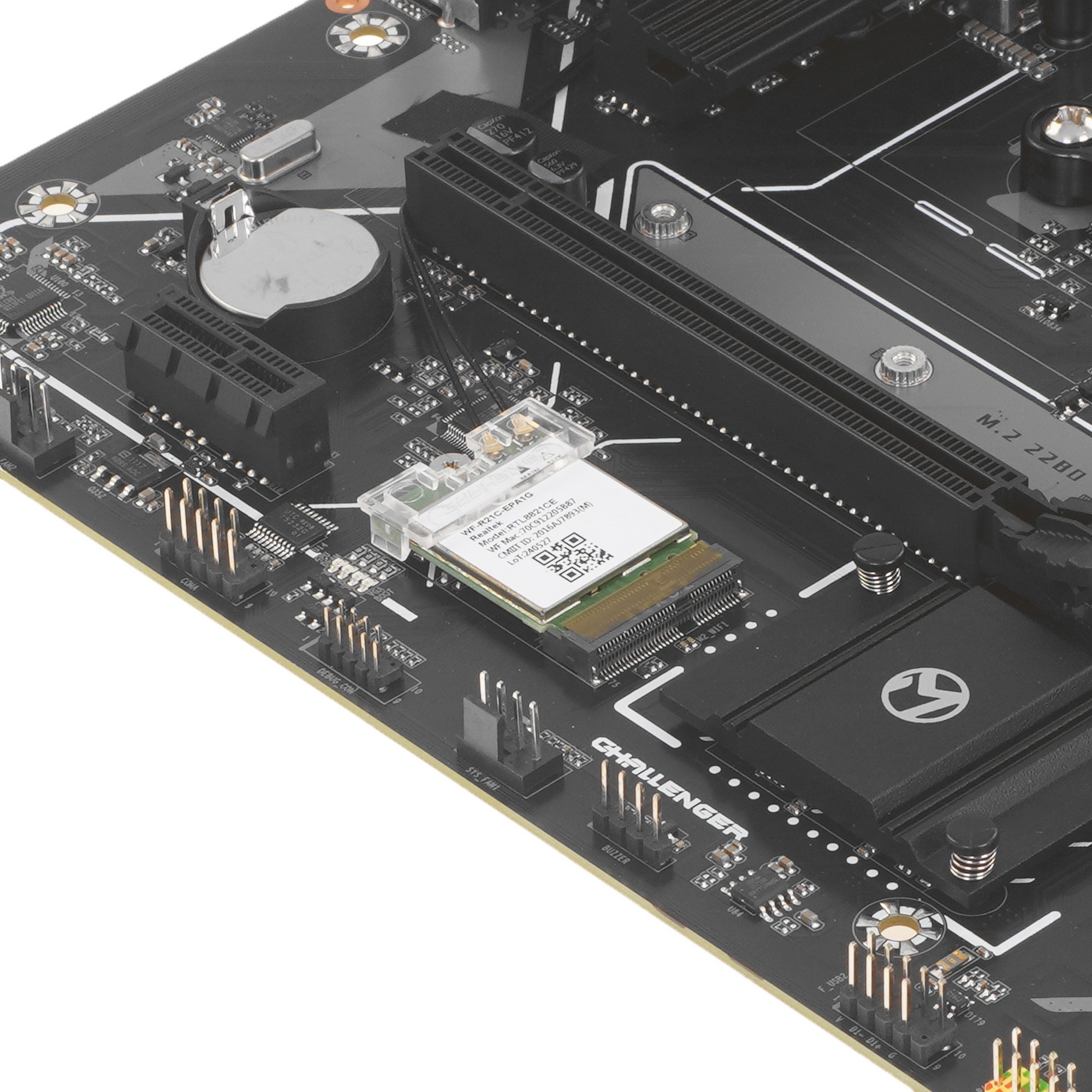 Материнская плата MAXSUN MS-Challenger B650M WIFI, AM5, B650, 2*DDR5, 3*SATA3, M.2, 4*USB 3.2, 2*USB