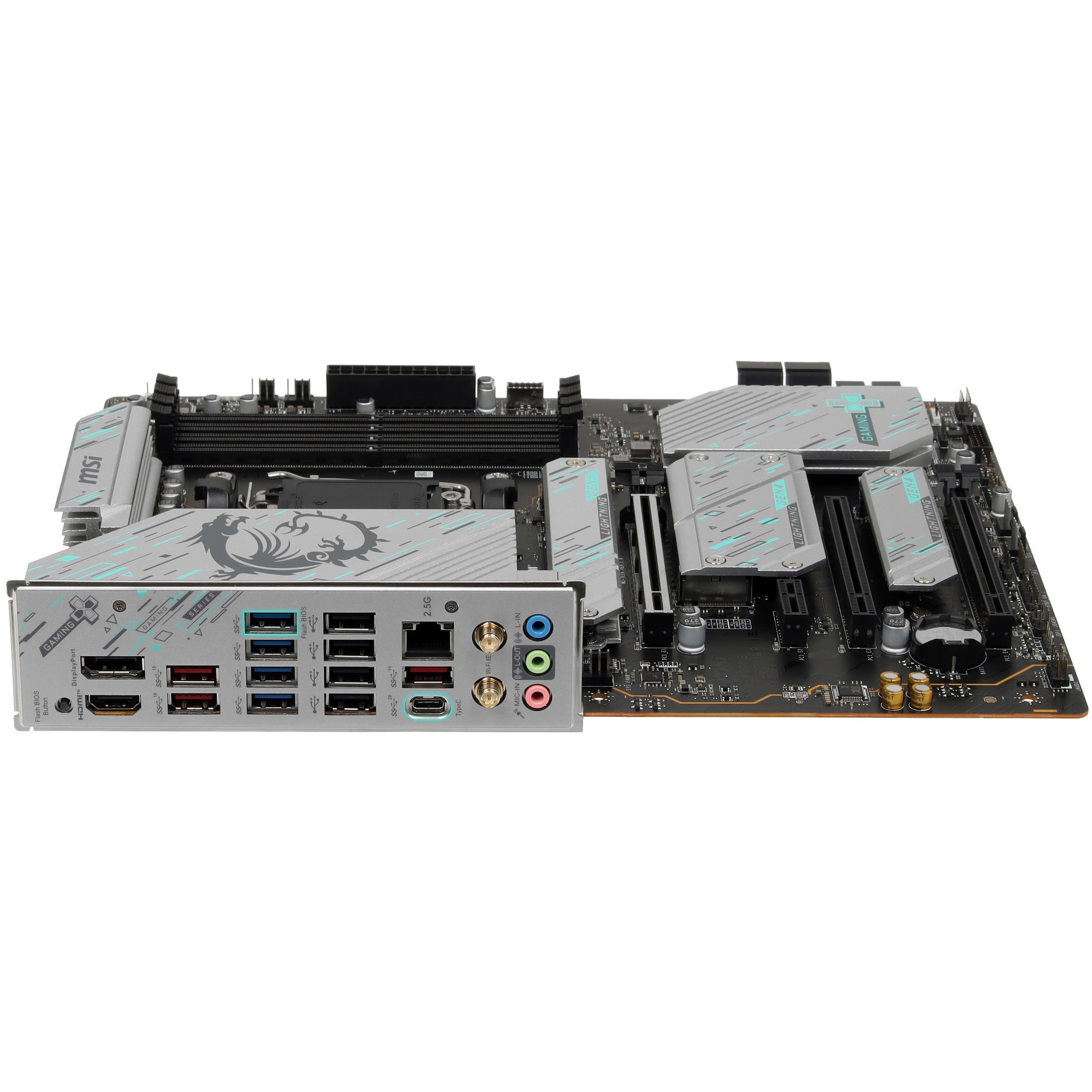 Материнская плата MSI X670E GAMING PLUS, AM5, AMD X670, 4xDDR5, 4xSATA, 4xM.2, 1xPCI-E 5.0 x16, 1xPC