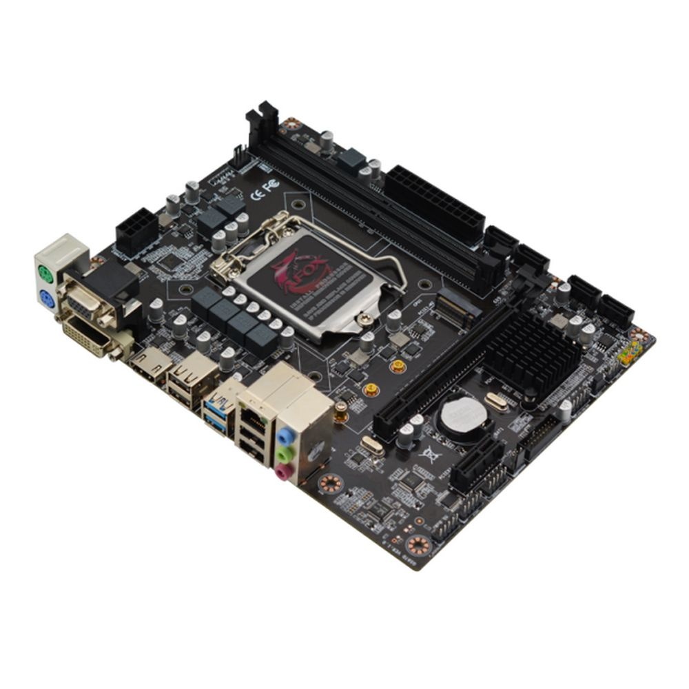 Материнская плата AFOX IH510-MA2-V2, LGA 1200, Intel H510, 2xDDR4, 4xSATA, 1xM.2, 1xPCIe 4.0/3.0 x16