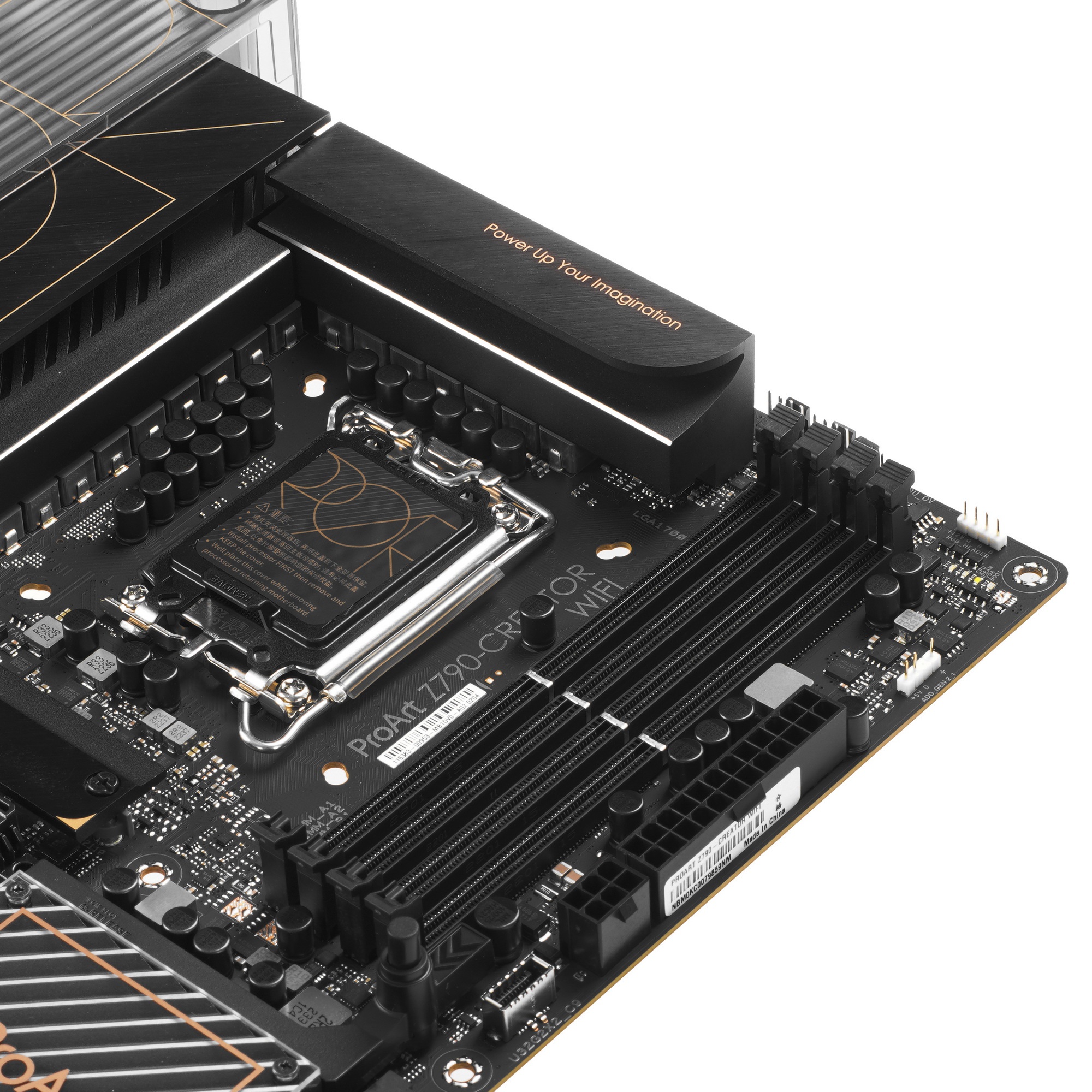 Материнская плата ASUS ProArt Z790-Creator WiFi, LGA 1700, Intel Z790, 4xDDR5, 8xSATA, 4xM.2, 1xPCIe