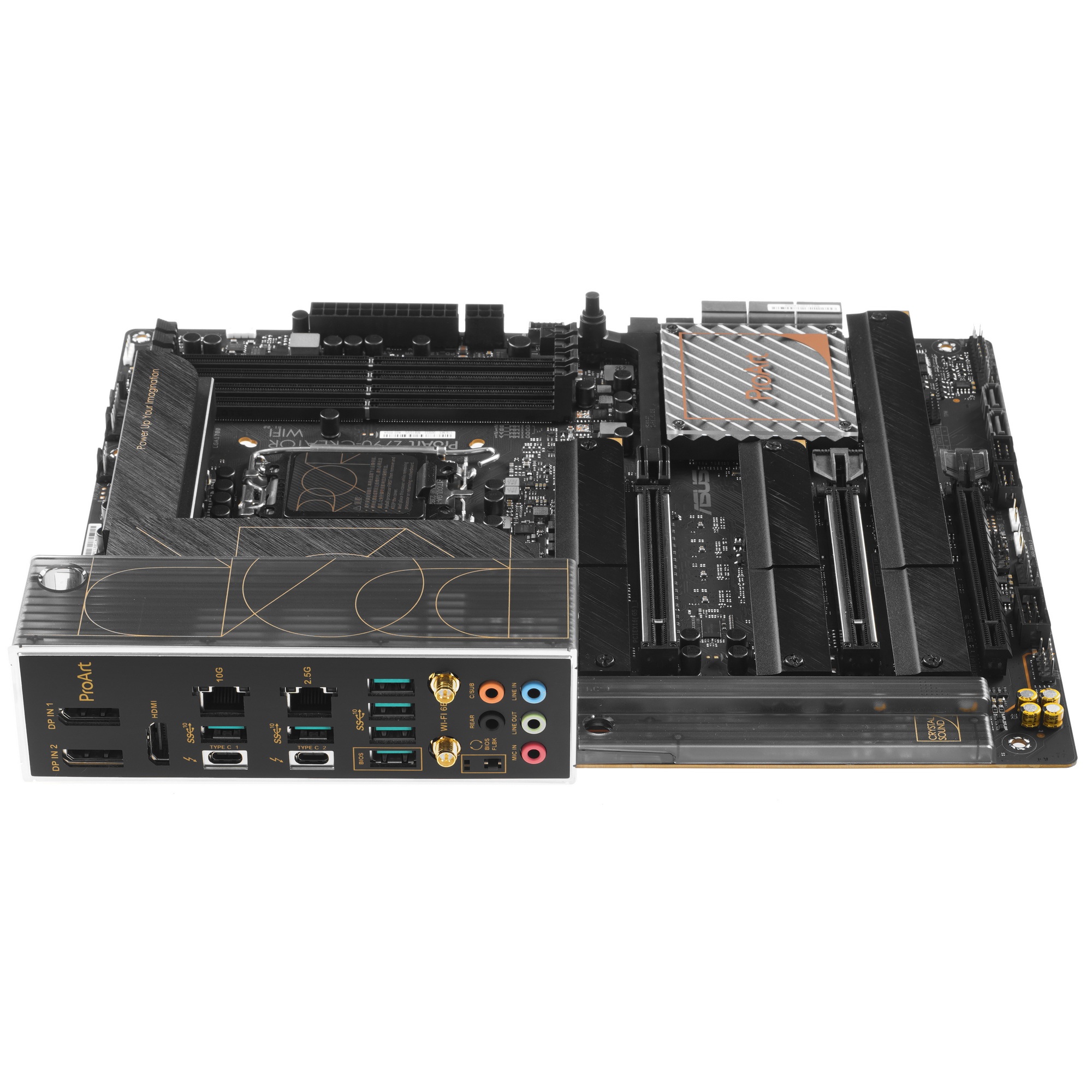 Материнская плата ASUS ProArt Z790-Creator WiFi, LGA 1700, Intel Z790, 4xDDR5, 8xSATA, 4xM.2, 1xPCIe