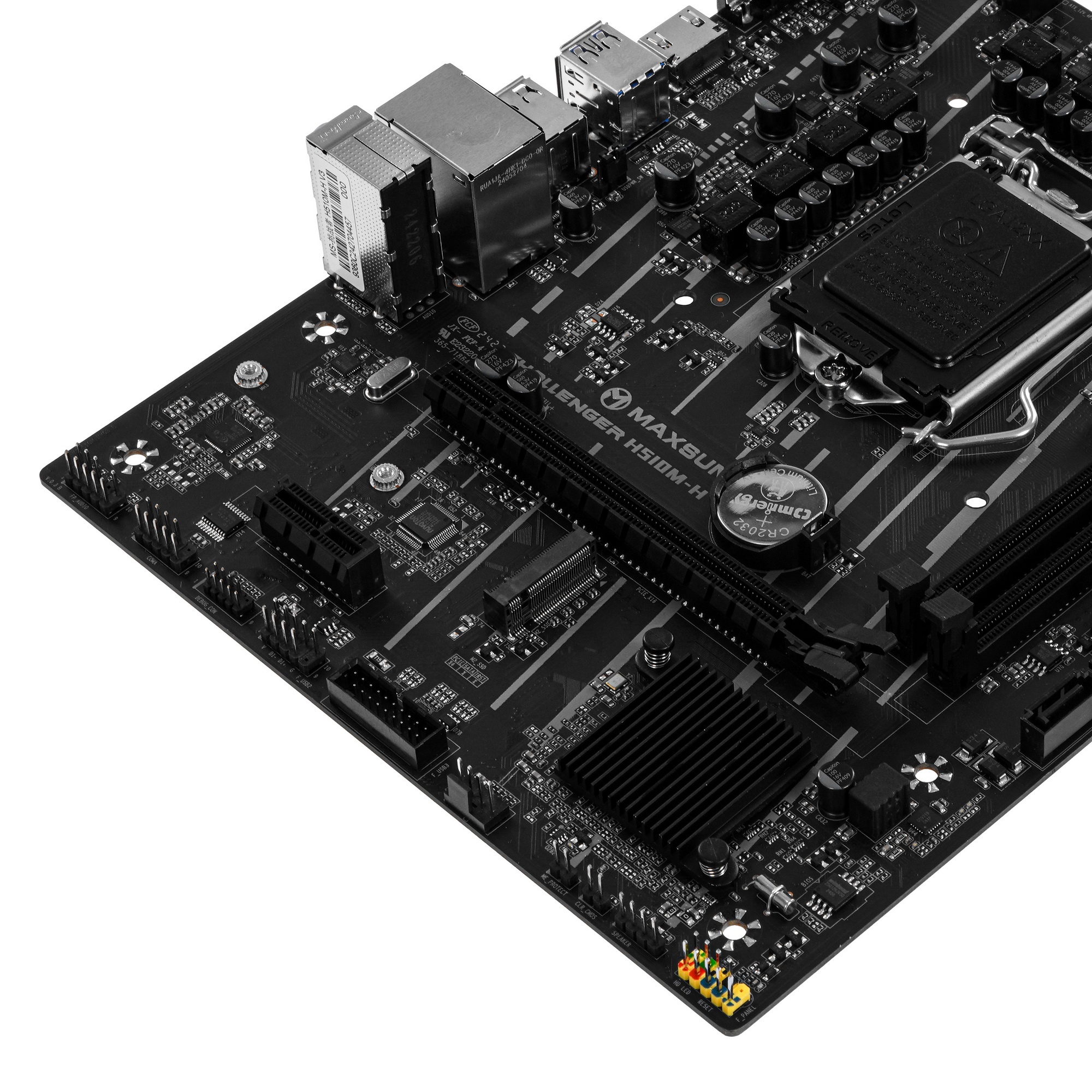 Материнская плата Maxsun Challenger H510M-H, LGA 1200, Intel H470, 2xDDR4, 1xM.2, 3xSATA, 1xPCIe 3.0