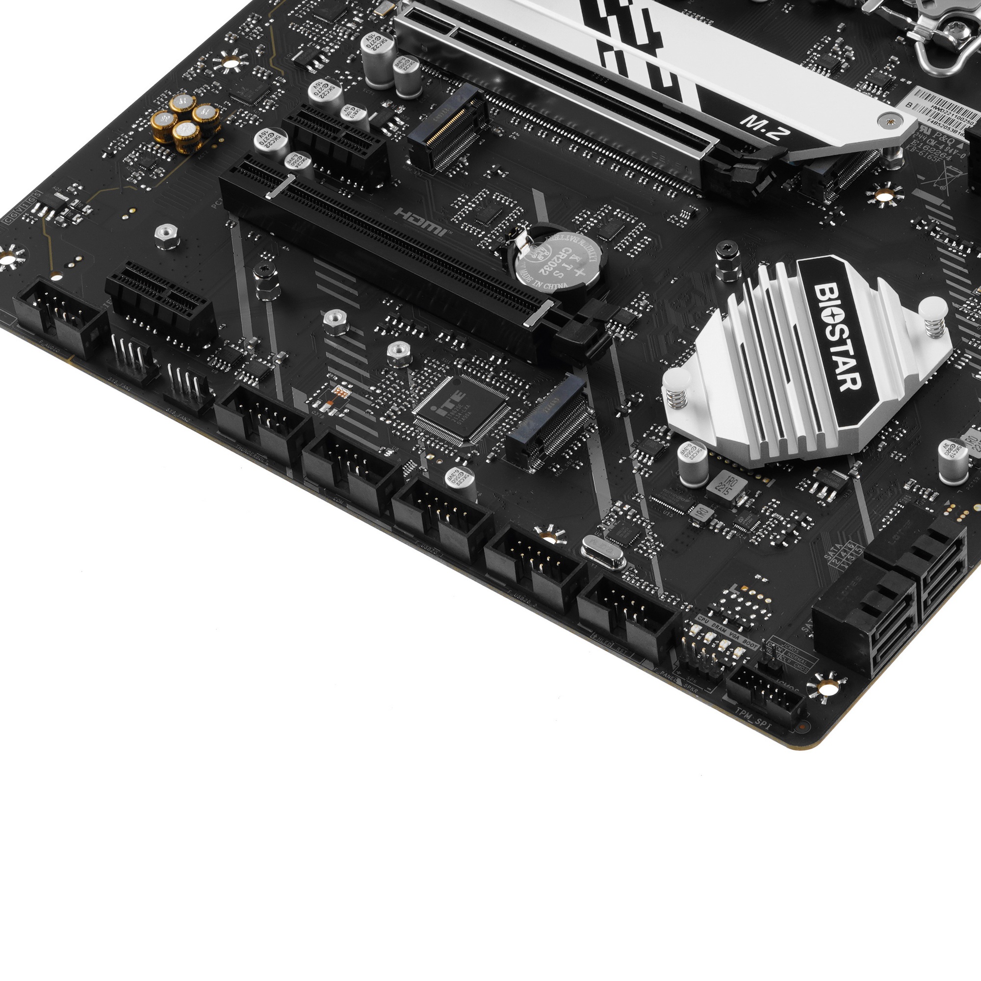 Материнская плата Biostar B760A-SILVER, LGA 1700, Intel B760, 4xDDR5, 4xSATA, 3xM.2, 1xPCIe 5.0 x16,