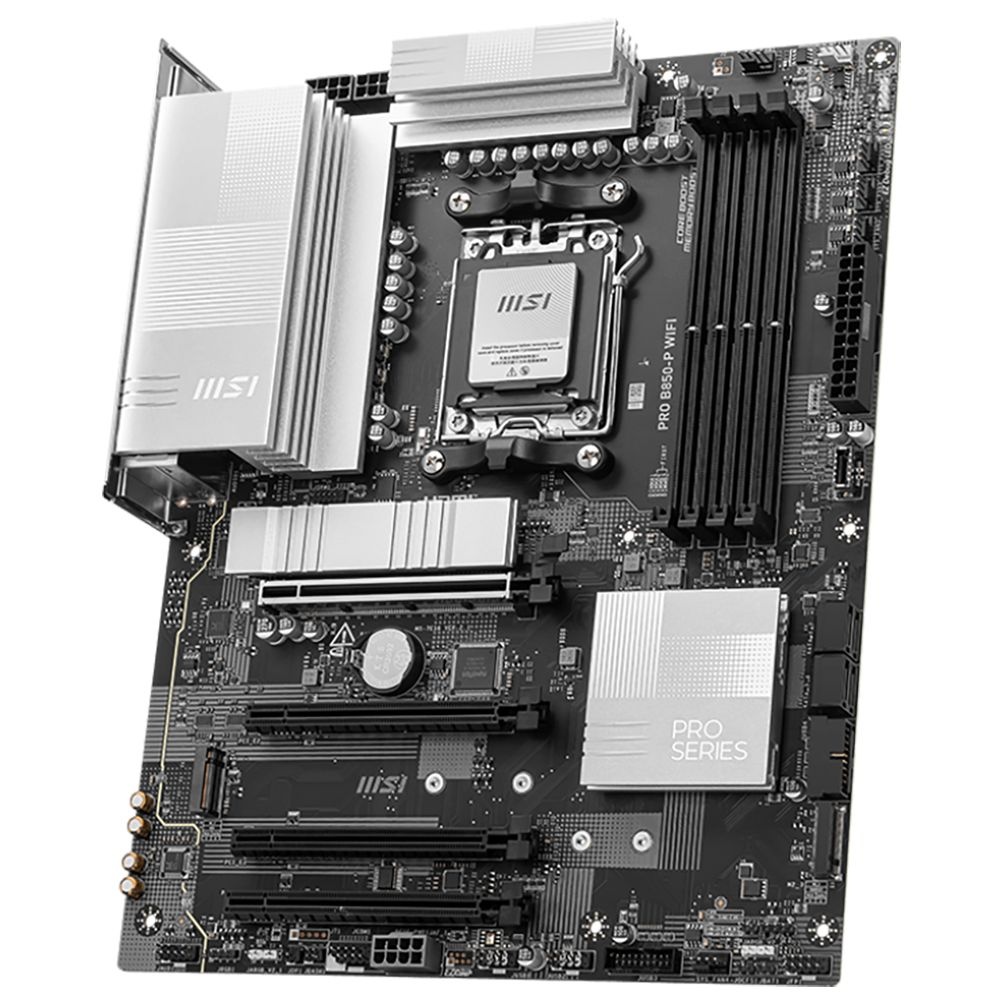 Материнская плата MSI OEM PRO B850-P WIFI B850, AM5, 4*DDR5, 4*PCIEx16, 3*M.2, 3*TypeC, 1*USB3.2Gen2