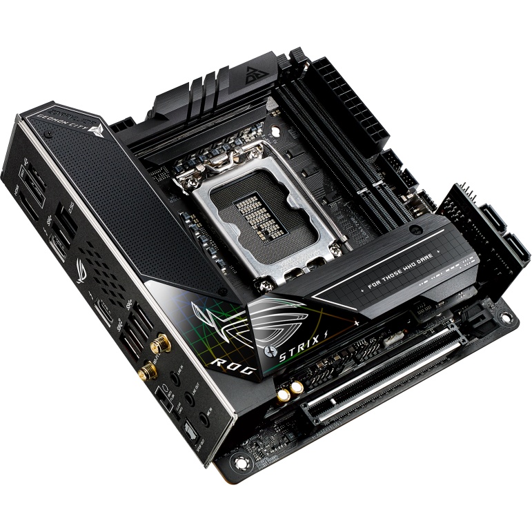 Материнская плата ASUS ROG STRIX Z690-I GAMING WIFI, LGA 1700, Intel Z690, 2xDDR5, 4xSATA, 2xM.2, 1x