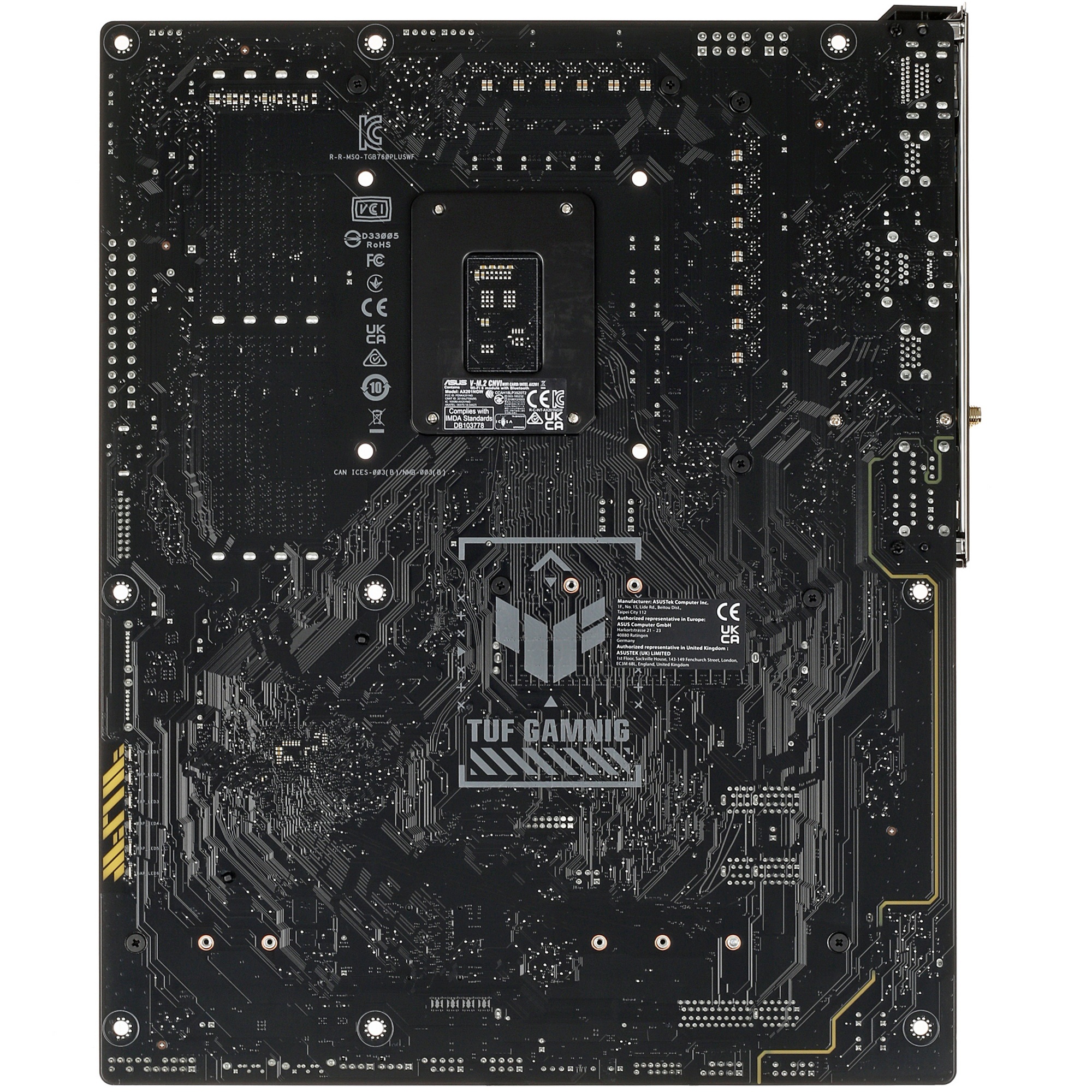 Материнская плата ASUS TUF GAMING B760-PLUS WIFI, LGA 1700, Intel B760, 4xDDR5, 4xSATA, 3xM.2, 1xPCI