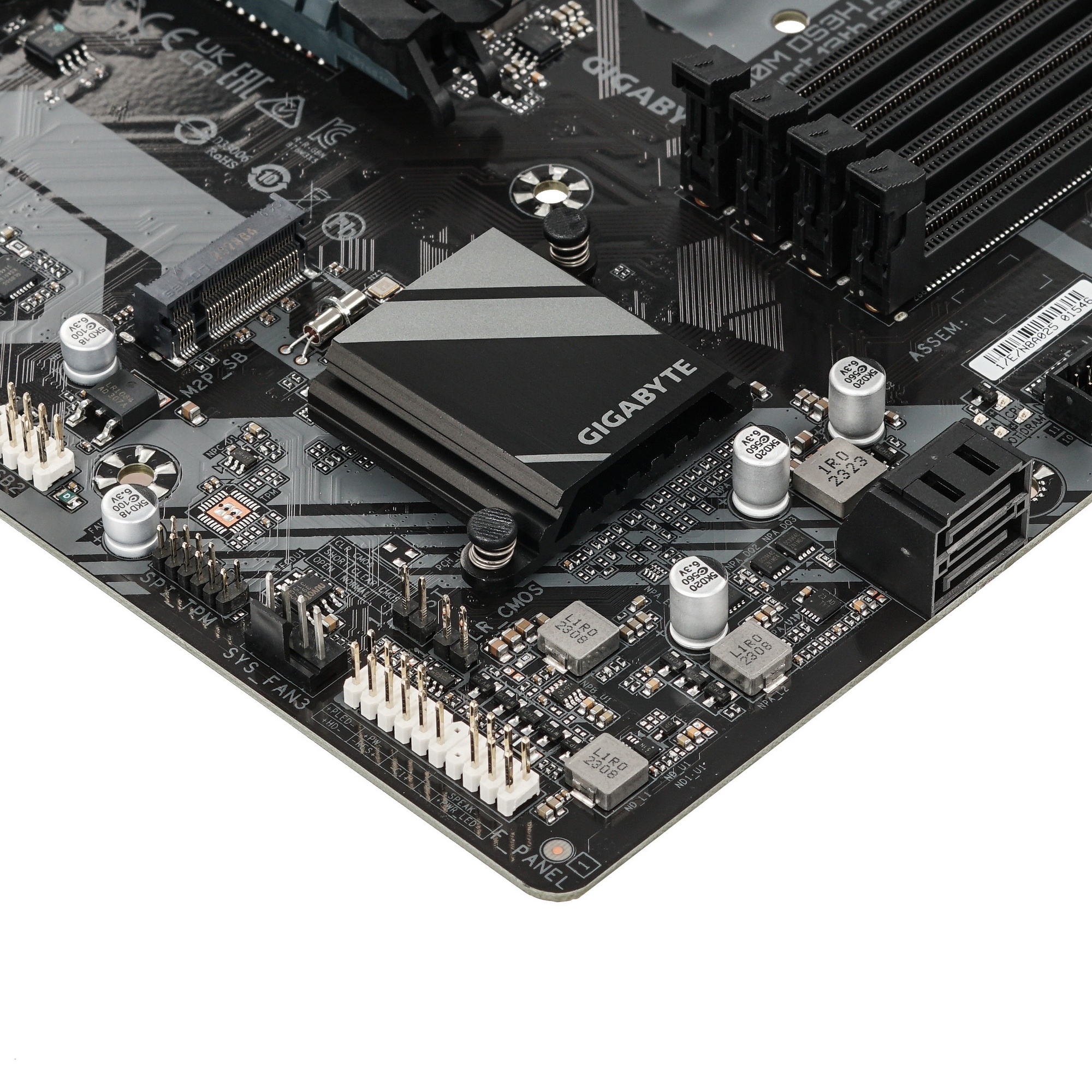 Материнская плата Gigabyte B760M DS3H AX (V1.2), LGA 1700, Intel B760, 4xDDR5, 4xSATA, 2xM.2, 1xPCI-