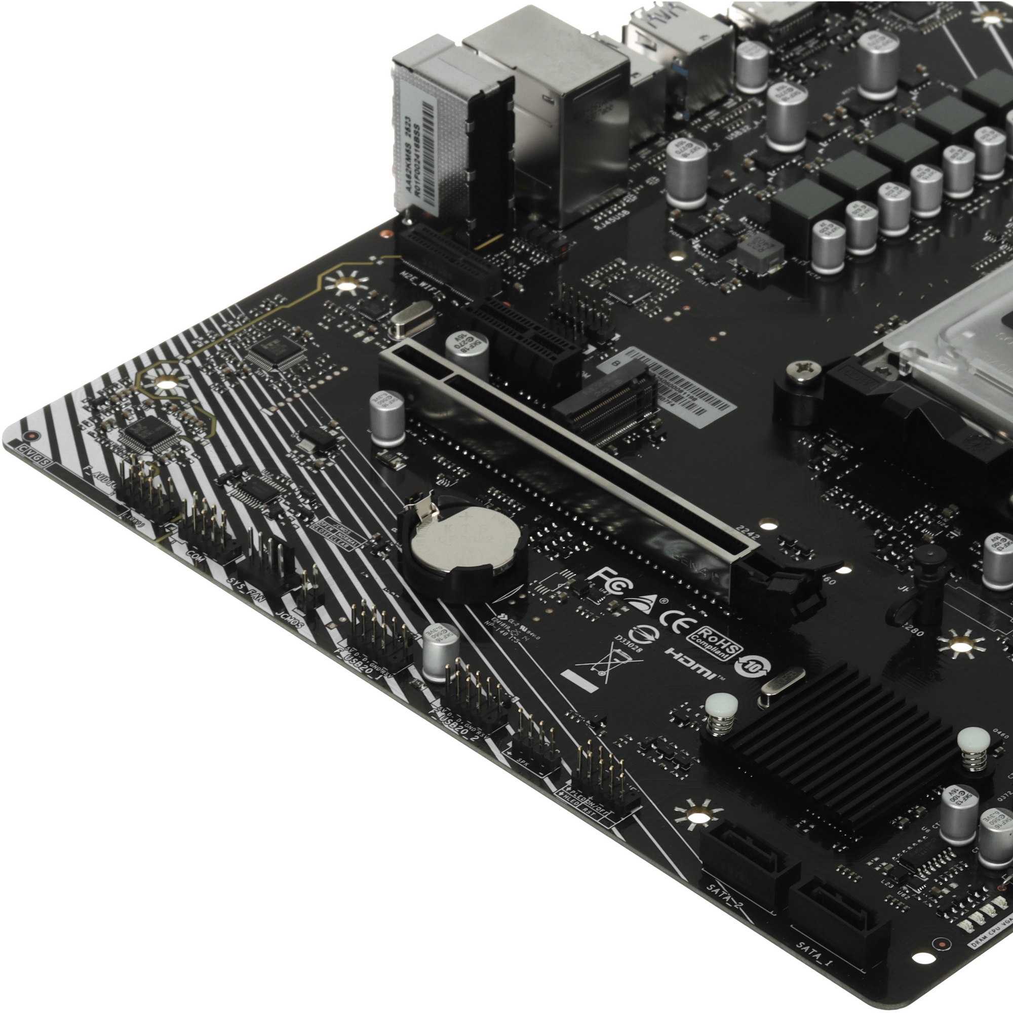 Материнская плата Biostar A620MS SocketAM5 AMD A620 2xDDR5 mATX AC`97 8ch(7.1) GbLAN RAID+HDMI+DP