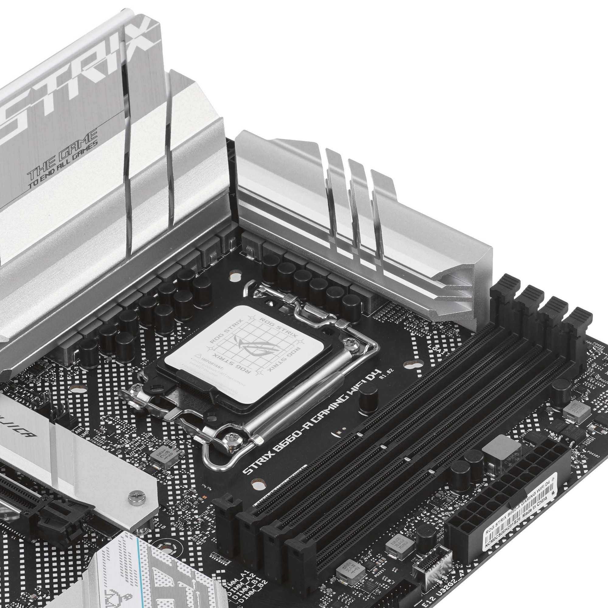 Материнская плата ASUS ROG STRIX B660-A GAMING WIFI D4, LGA 1700, Intel B660, 4xDDR4, 4xSATA, 3xM.2,