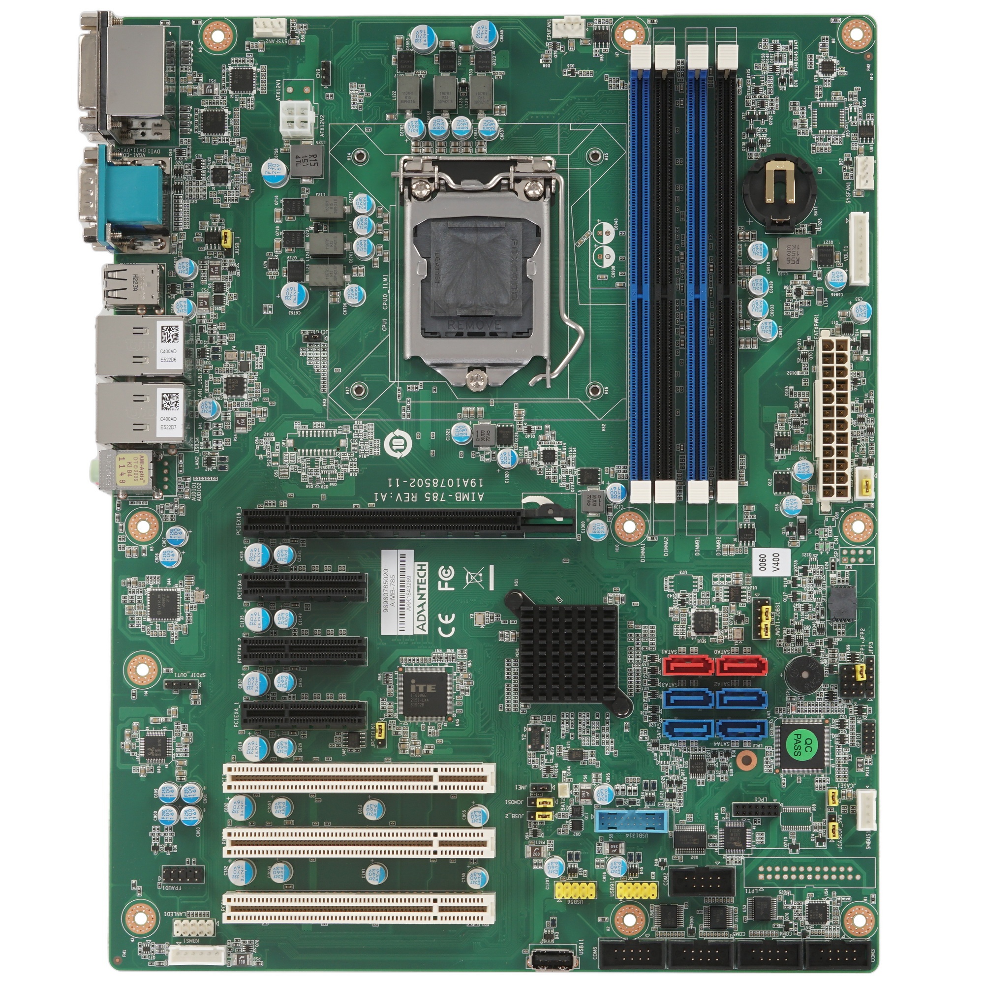 Материнская плата Advantech AIMB-785G2-00A2, LGA 1151, Intel Q170, 4xDDR4, 6xSATA, 1xPCIe x16, 3xPCI