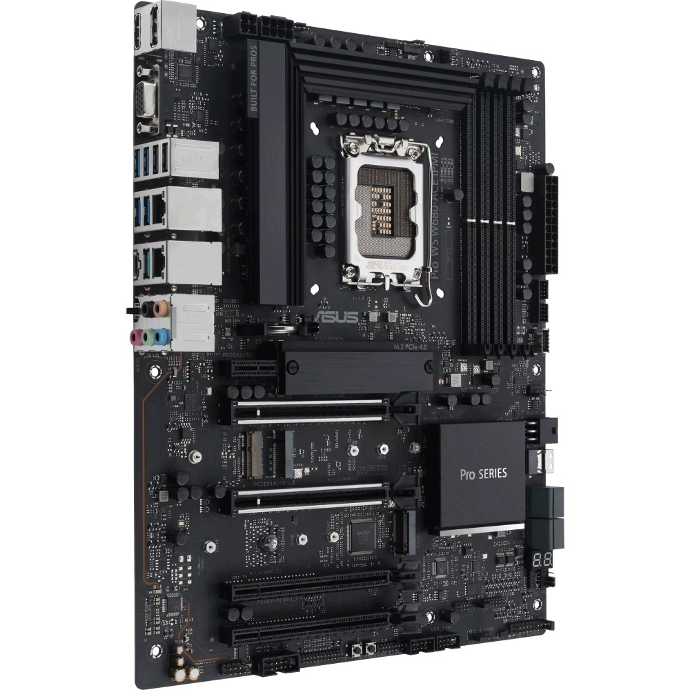 Материнская плата ASUS PRO WS W680-ACE IPMI LGA1700 ATX 4xDDR5 4xPCIEx16 PCIEx1 3xM.2 USB-C DP HDMI