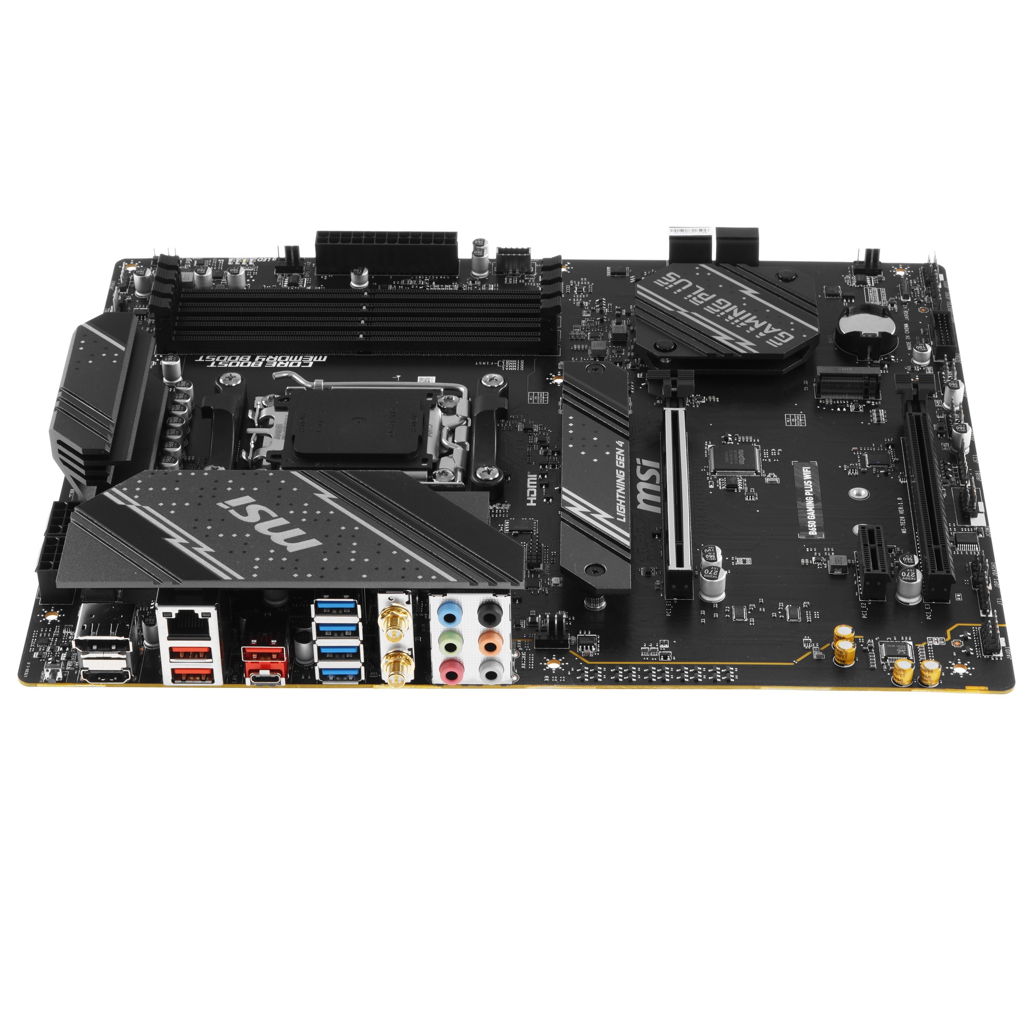 Материнская плата MSI B650 GAMING PLUS WIFI, AM5, AMD B650, 4xDDR5, 4xSATA, 2xM.2, 1xPCI-E 4.0 x16,