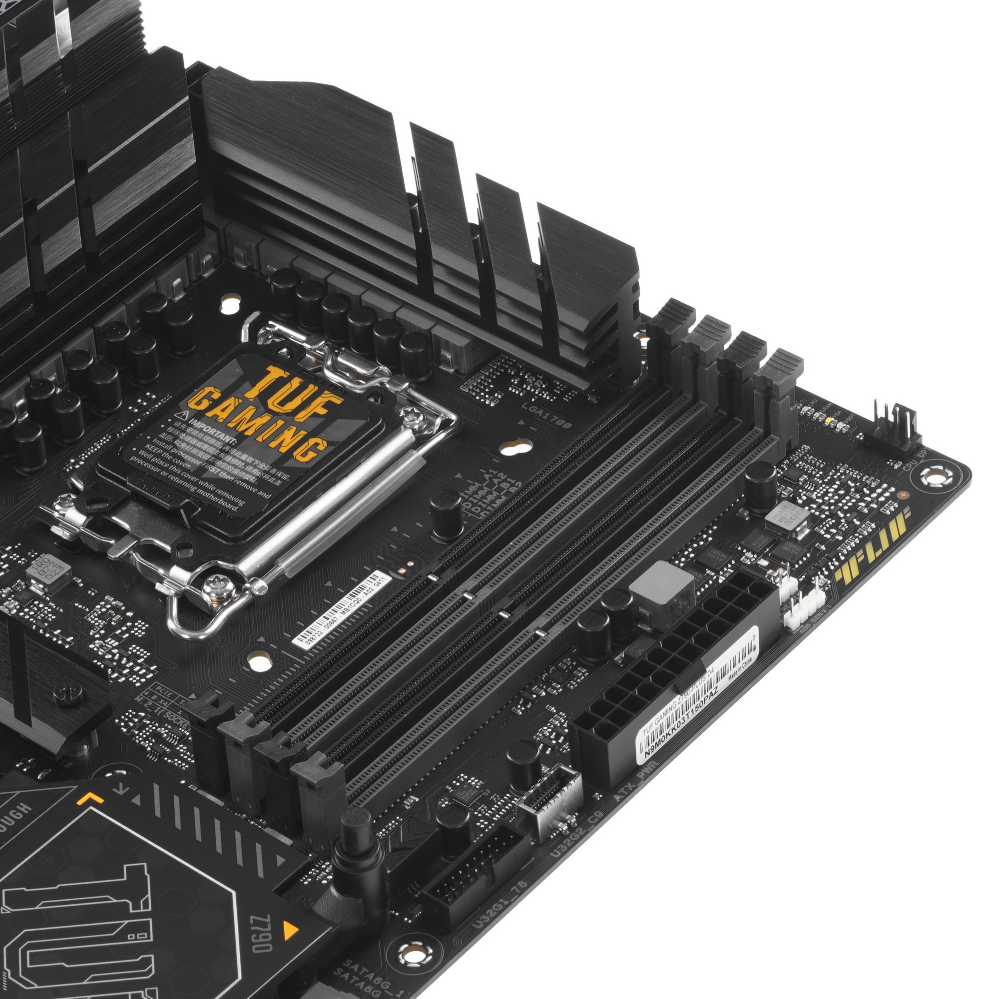 Материнская плата ASUS TUF GAMING Z790-PLUS D4, LGA 1700, Intel Z790, 4xDDR4, 4xSATA, 4xM.2, 1xPCIe