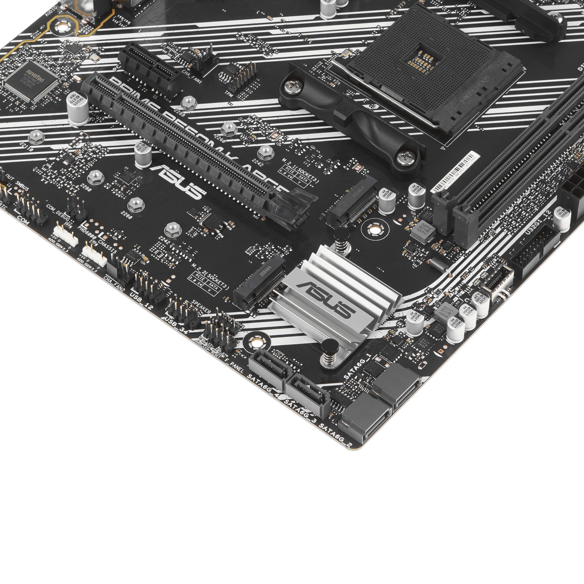 Материнская плата ASUS PRIME B550M-K ARGB, Socket AM4, AMD B550, 2xDDR4, 4xSATA, 2xM.2, 1xPCI-E 4.0
